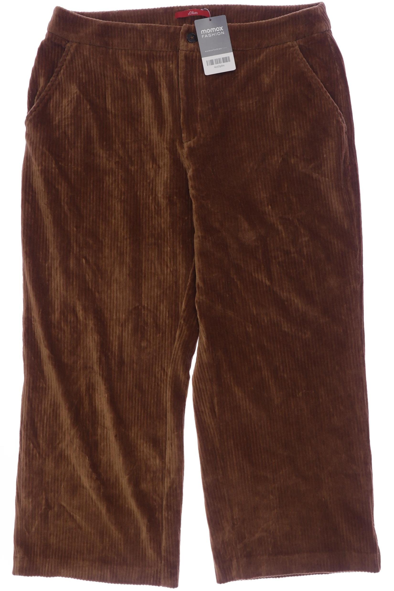

s.Oliver Damen Stoffhose, braun, Gr. 42