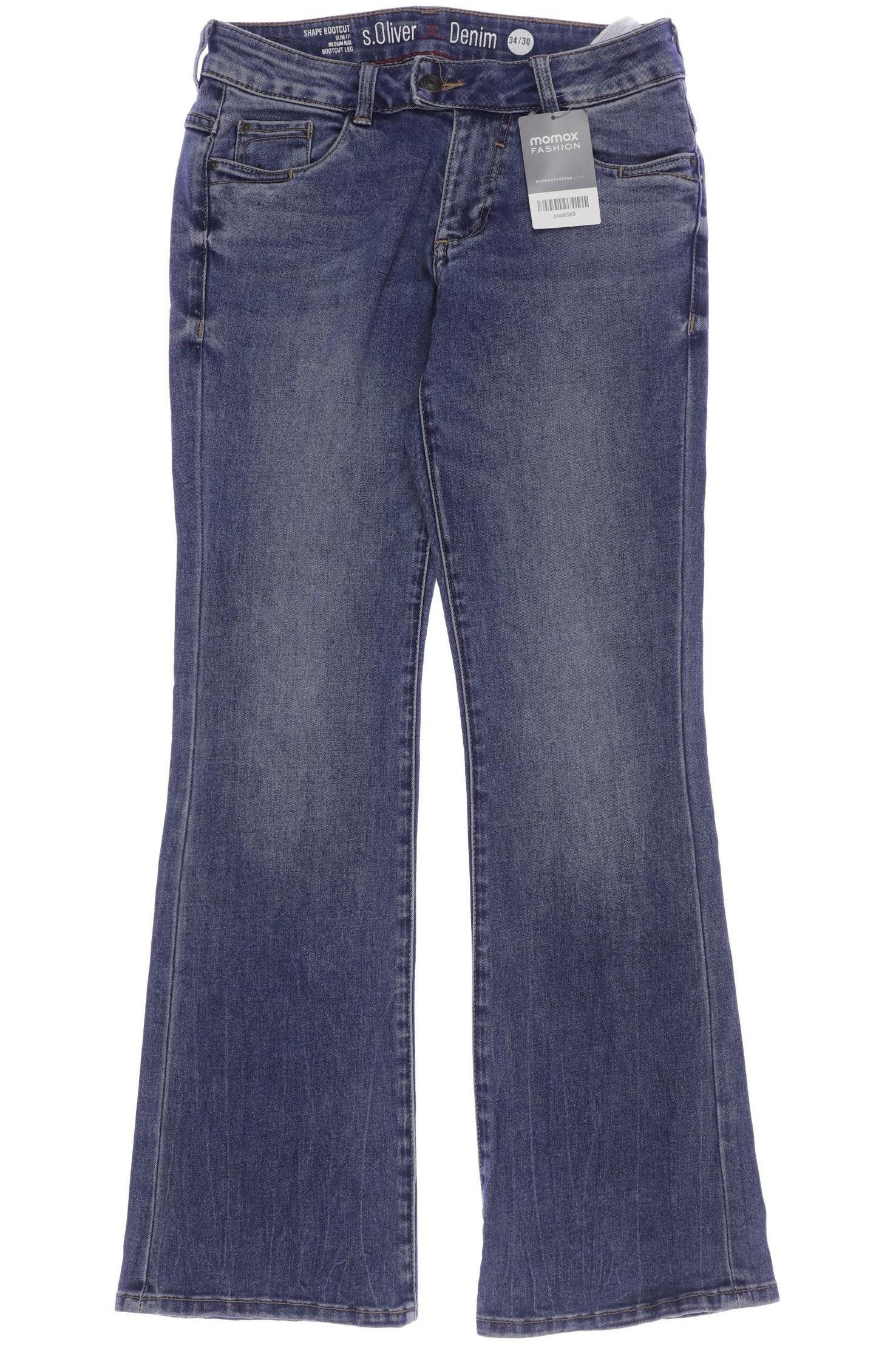 

s.Oliver Damen Jeans, blau, Gr. 34