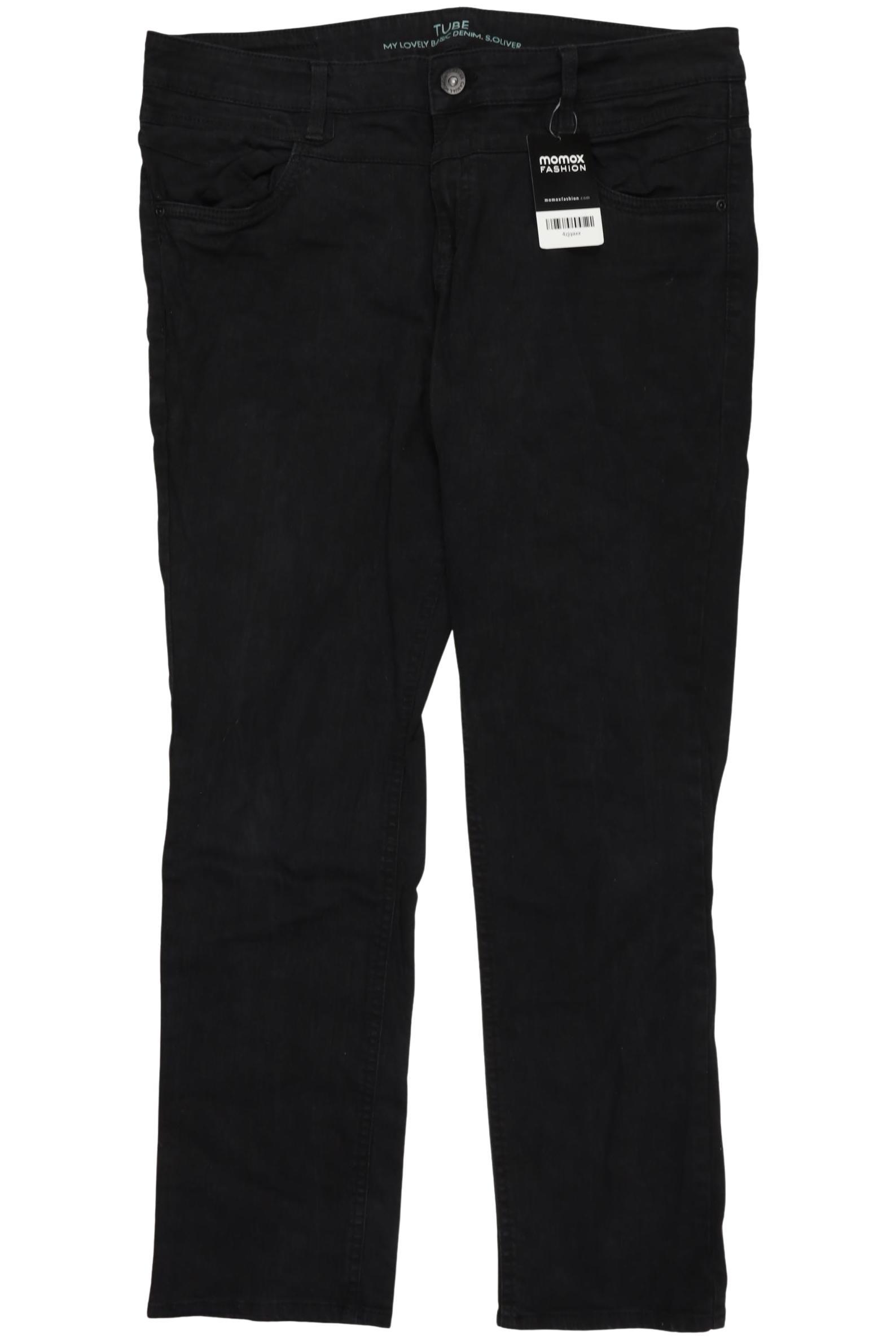 

s.Oliver Damen Jeans, schwarz, Gr. 42