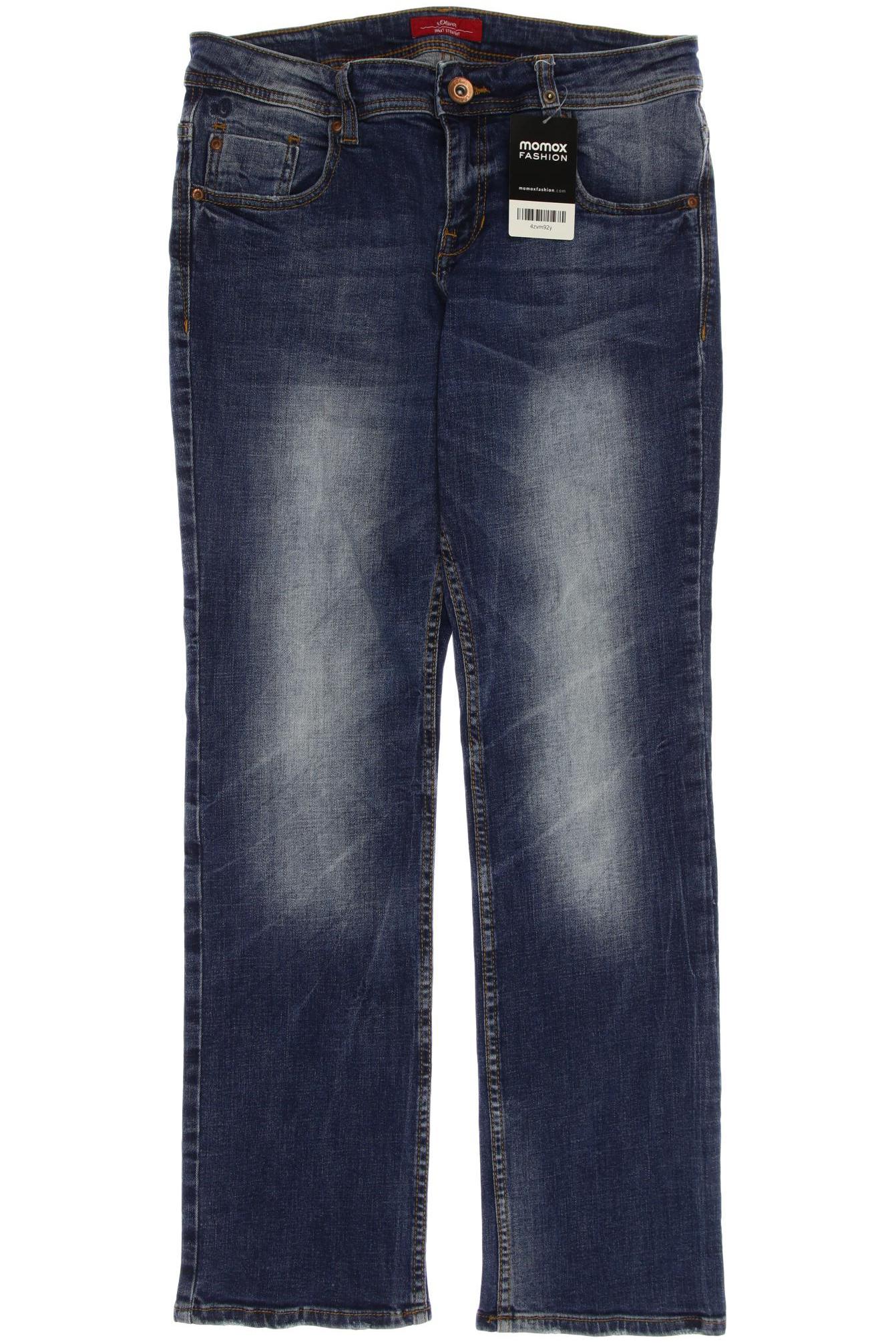

s.Oliver Damen Jeans, blau