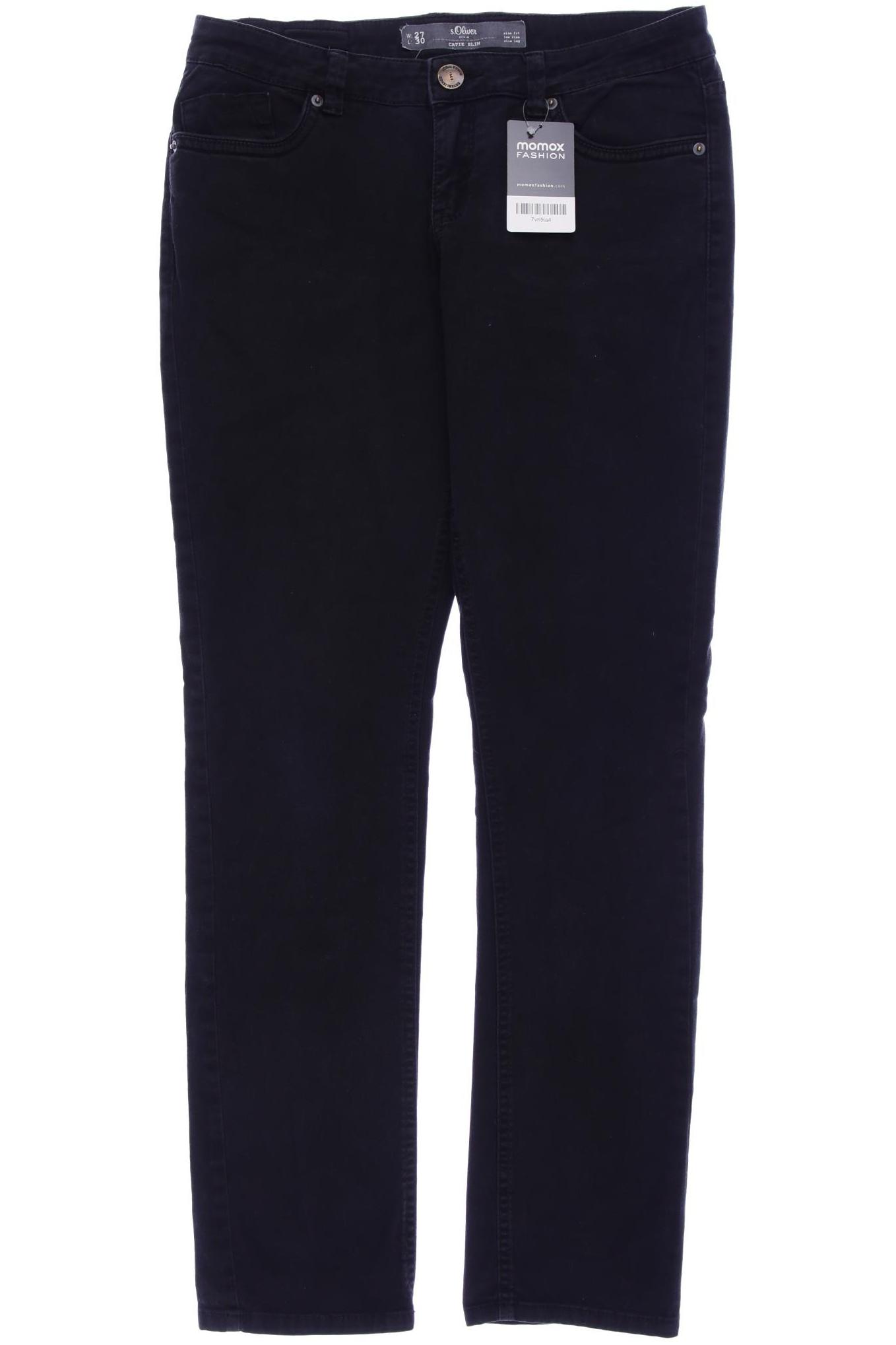 

s.Oliver Damen Jeans, schwarz, Gr. 27