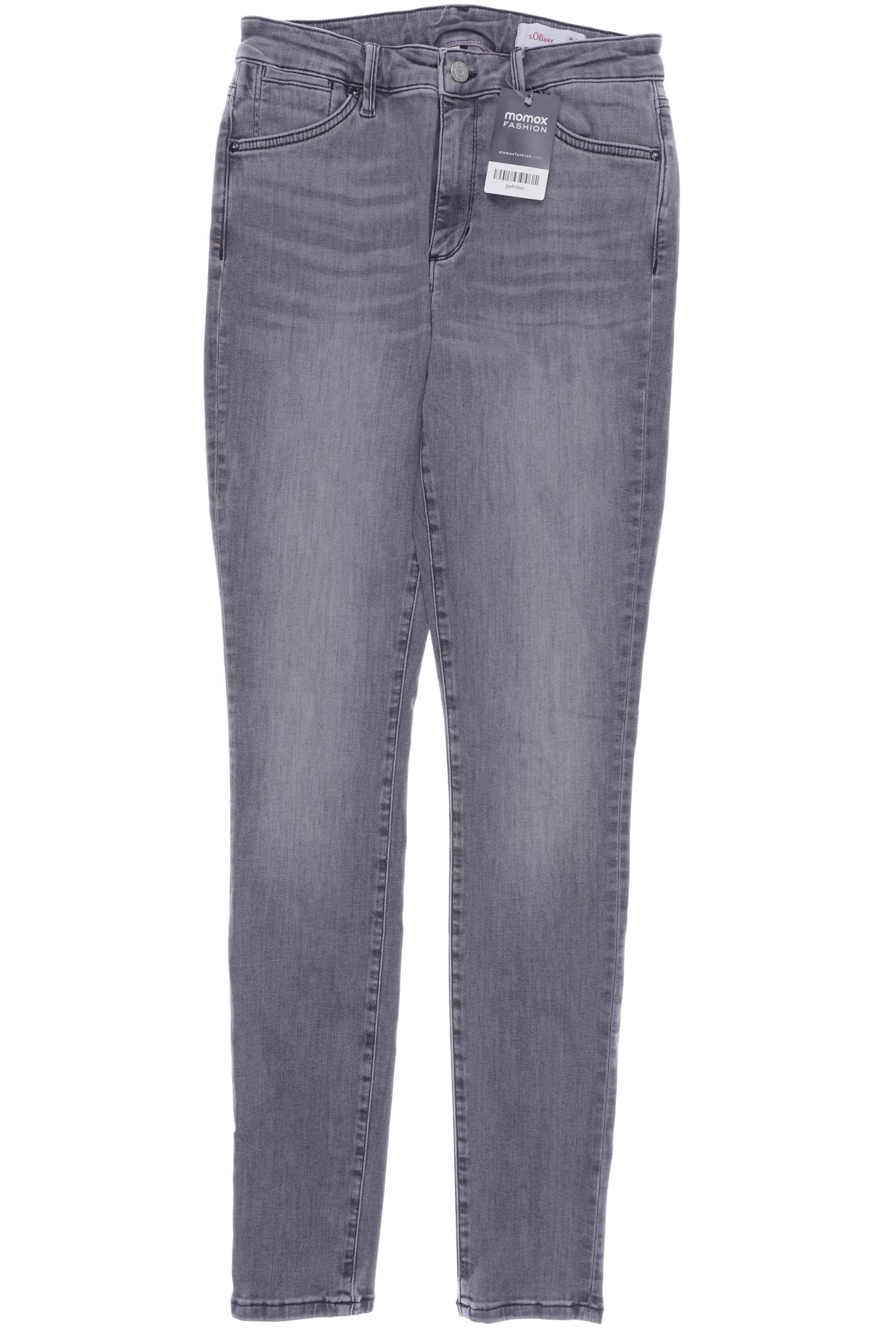 

s.Oliver Damen Jeans, grau