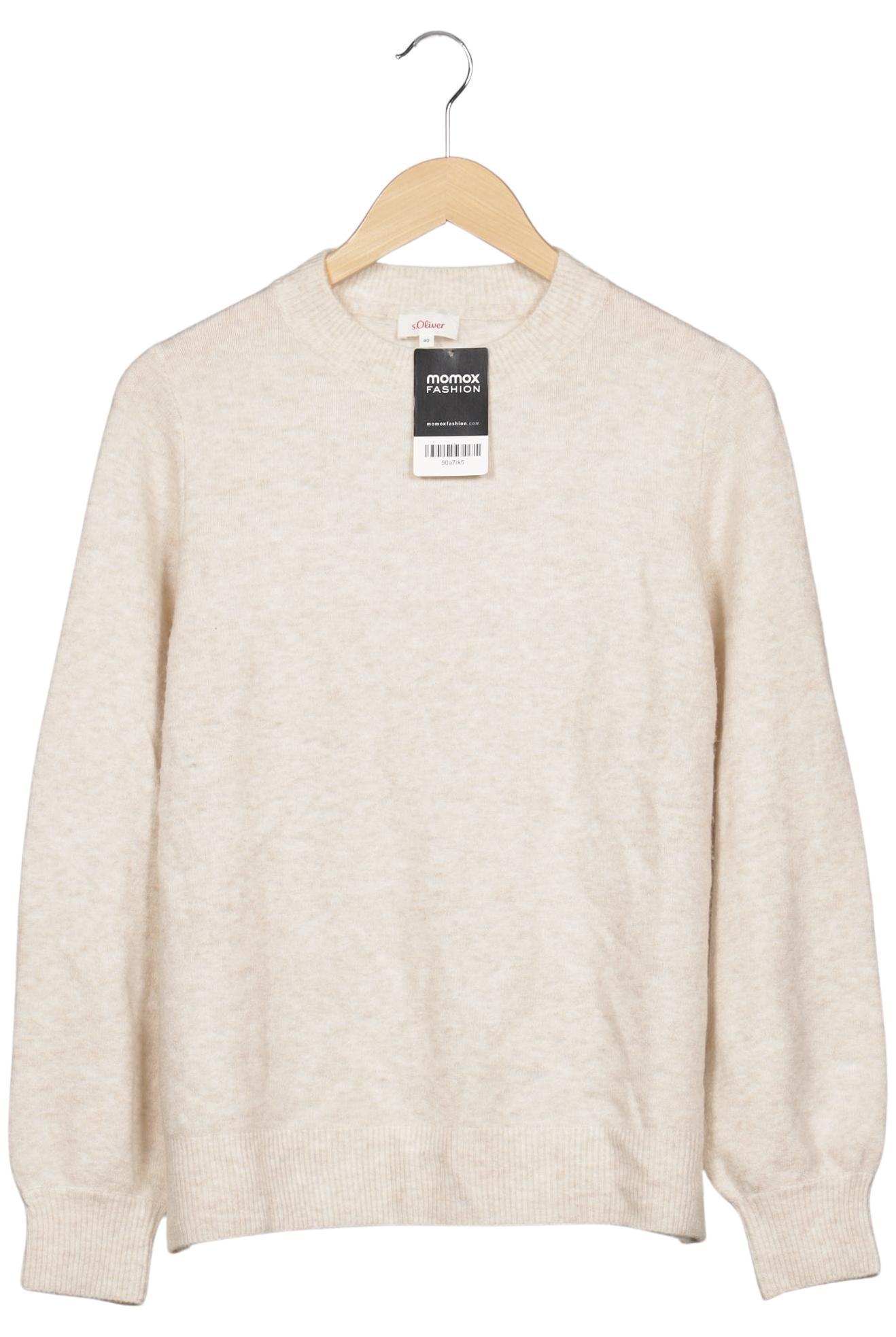 

s.Oliver Damen Pullover, beige, Gr. 40
