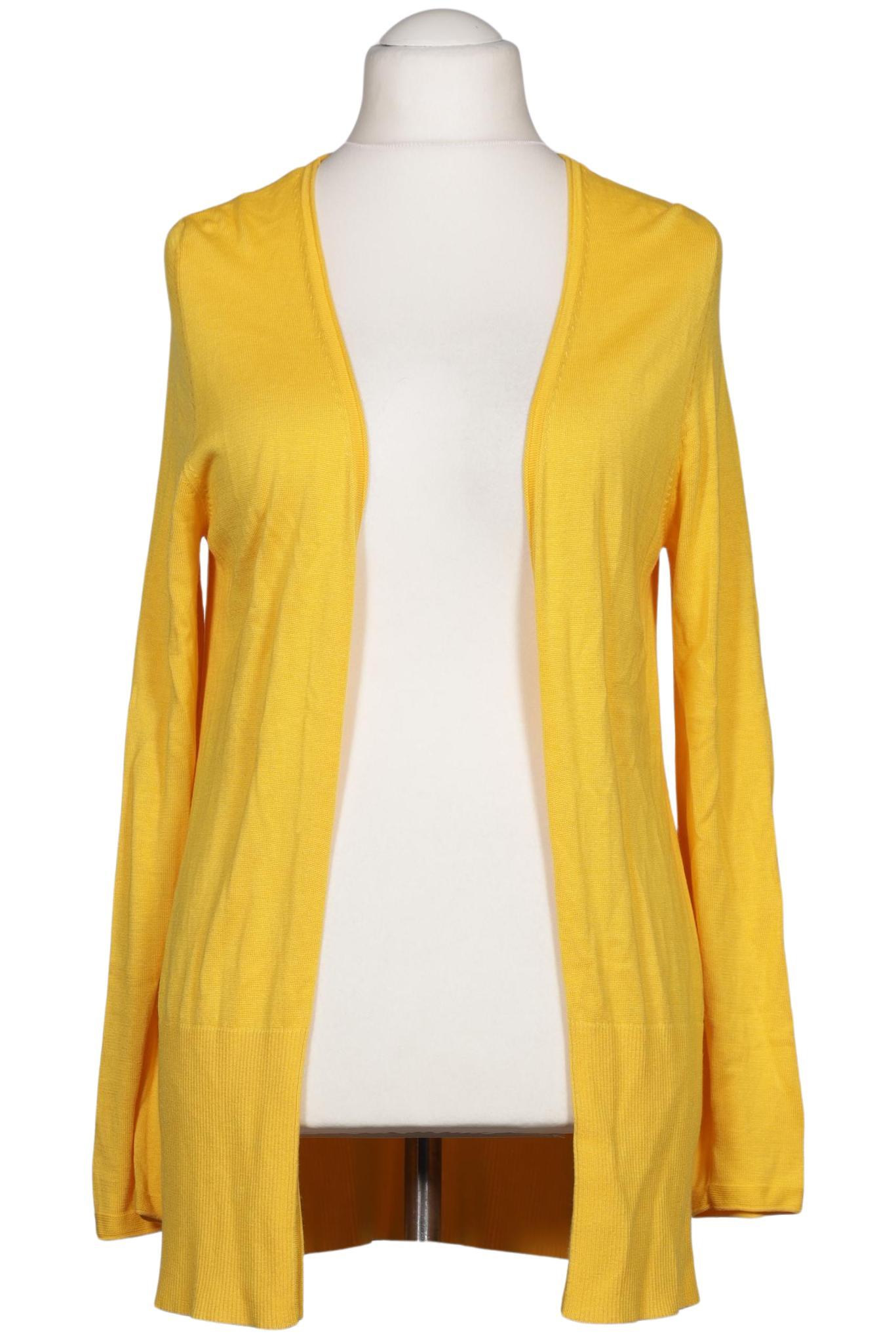 

s.Oliver Damen Strickjacke, gelb, Gr. 40