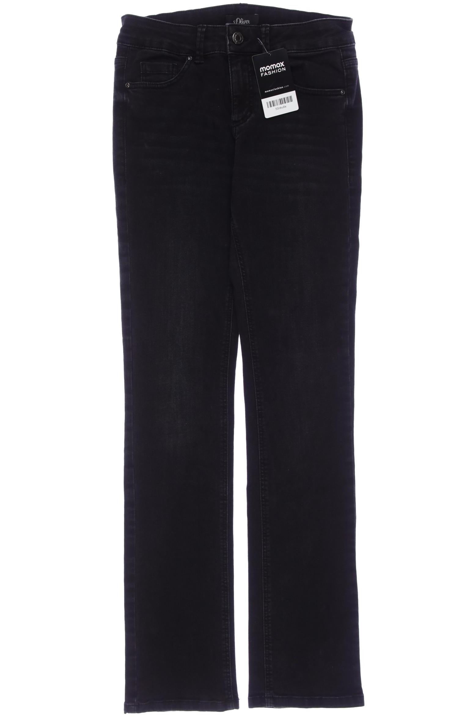 

s.Oliver Damen Jeans, schwarz, Gr. 34