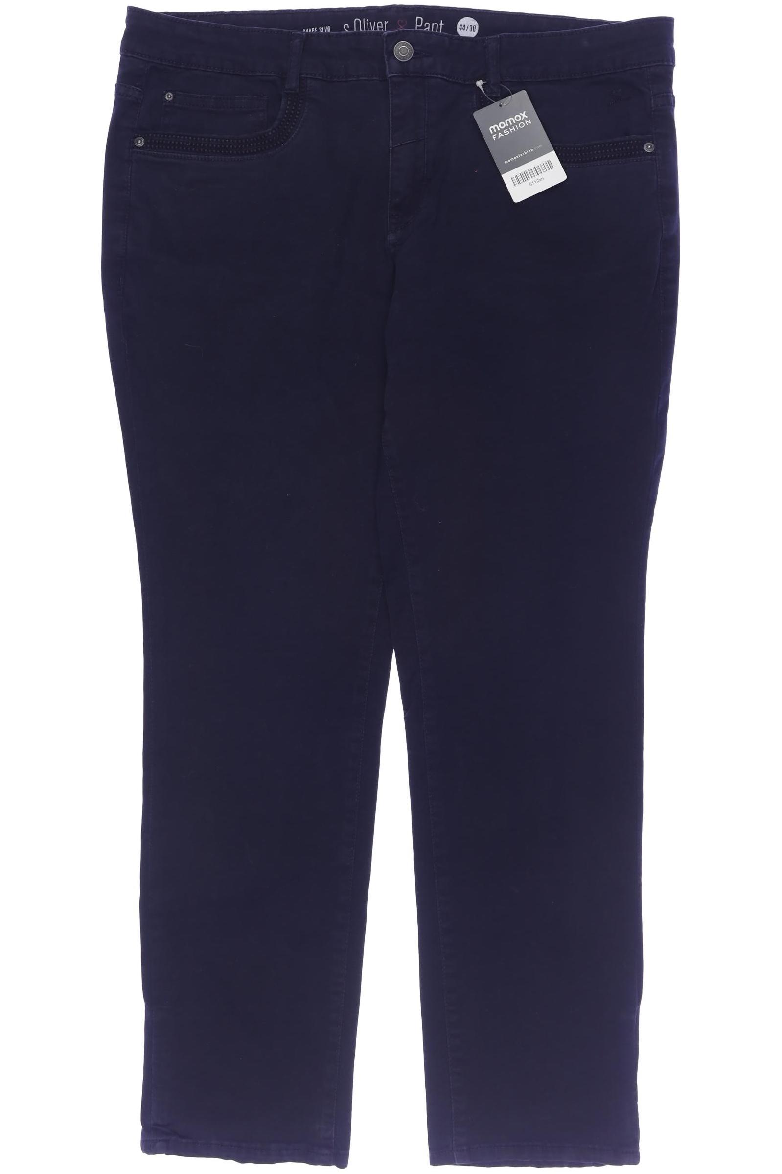 

s.Oliver Damen Stoffhose, marineblau, Gr. 44