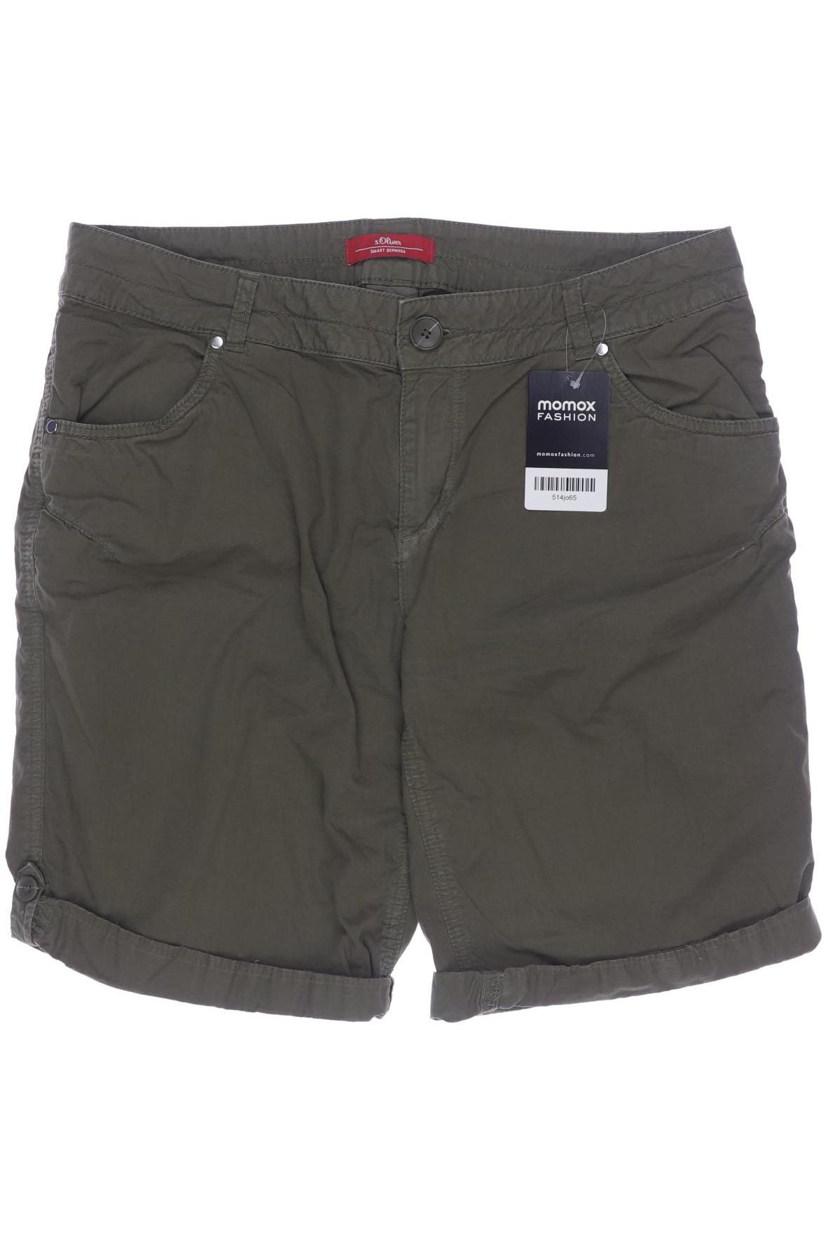 

s.Oliver Damen Shorts, grün, Gr. 40