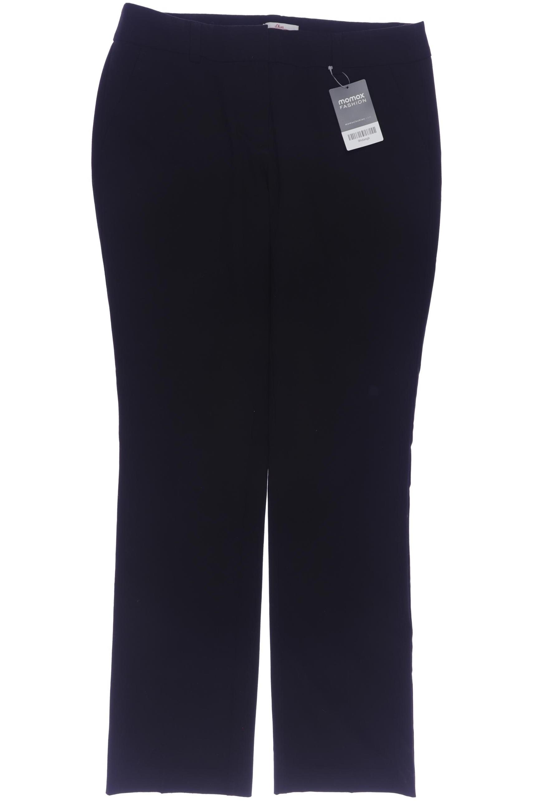 

s.Oliver Damen Stoffhose, schwarz, Gr. 38