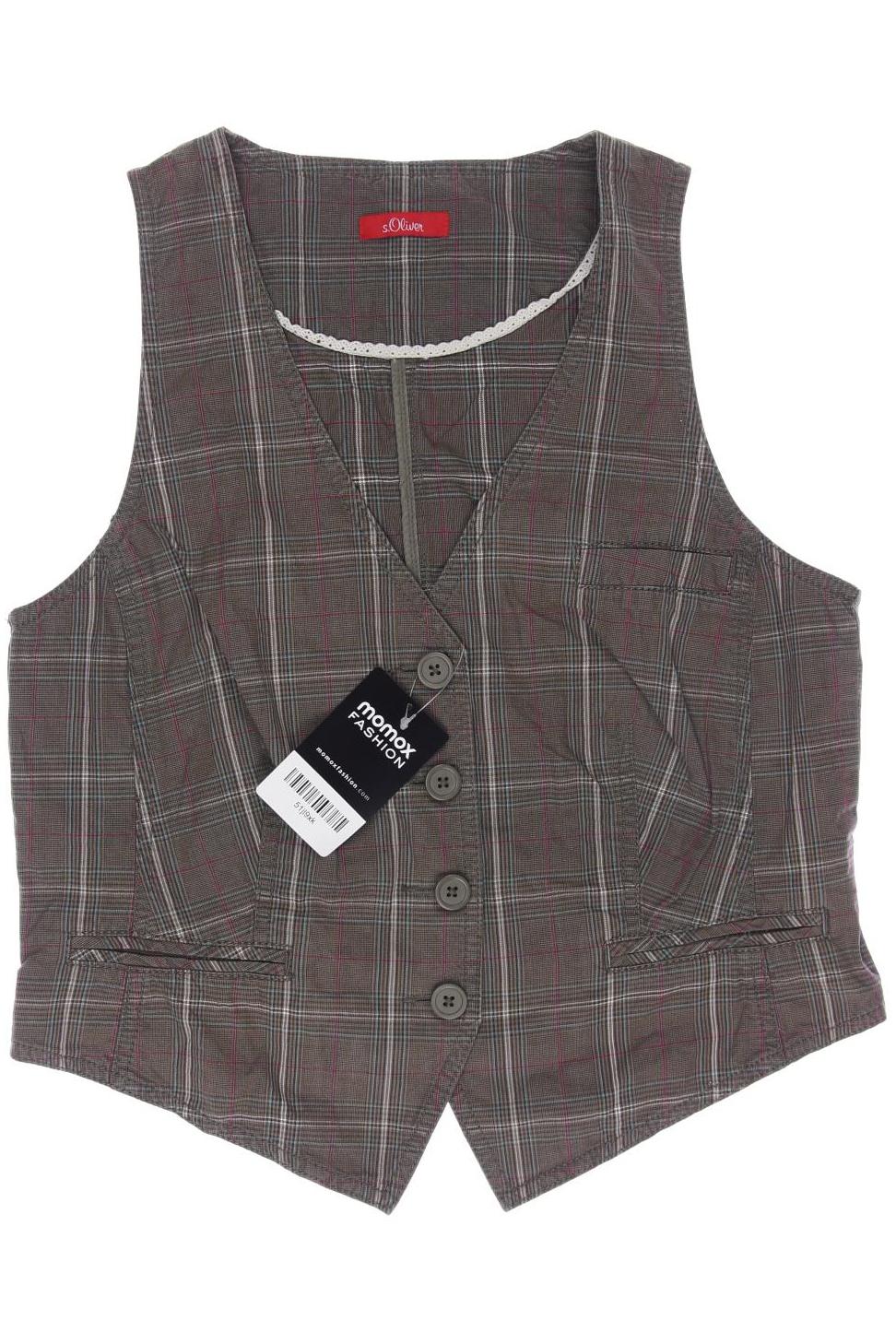 

s.Oliver Damen Weste, braun
