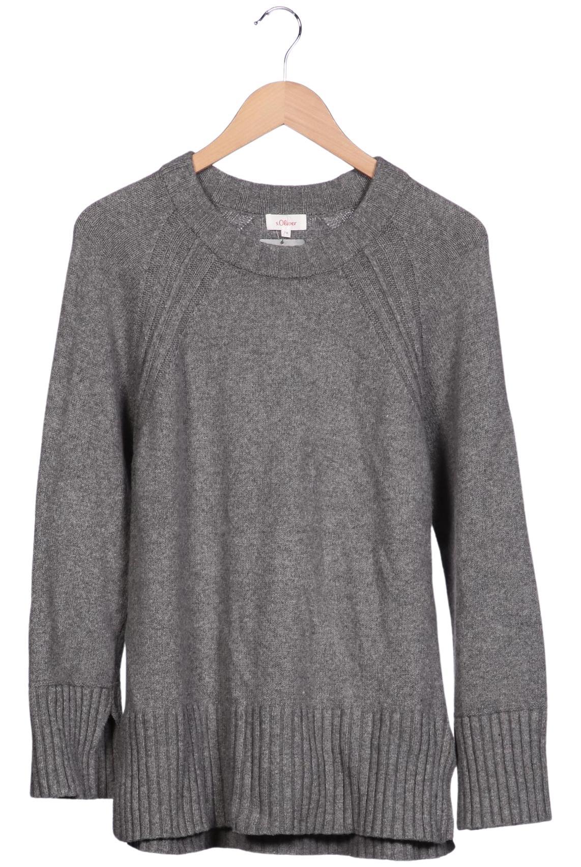 

s.Oliver Damen Pullover, grau, Gr. 38