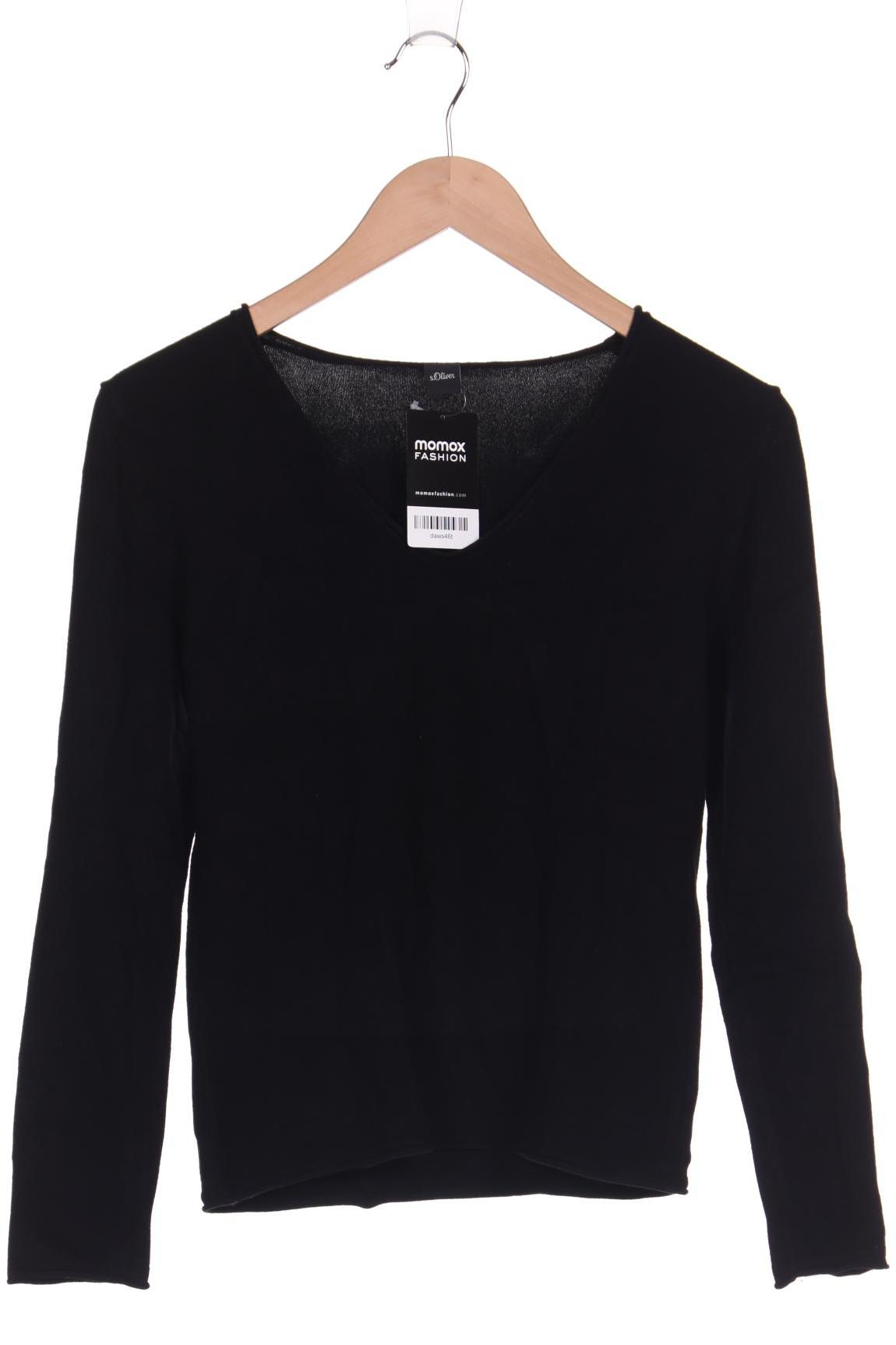 

s.Oliver Damen Pullover, schwarz, Gr. 38