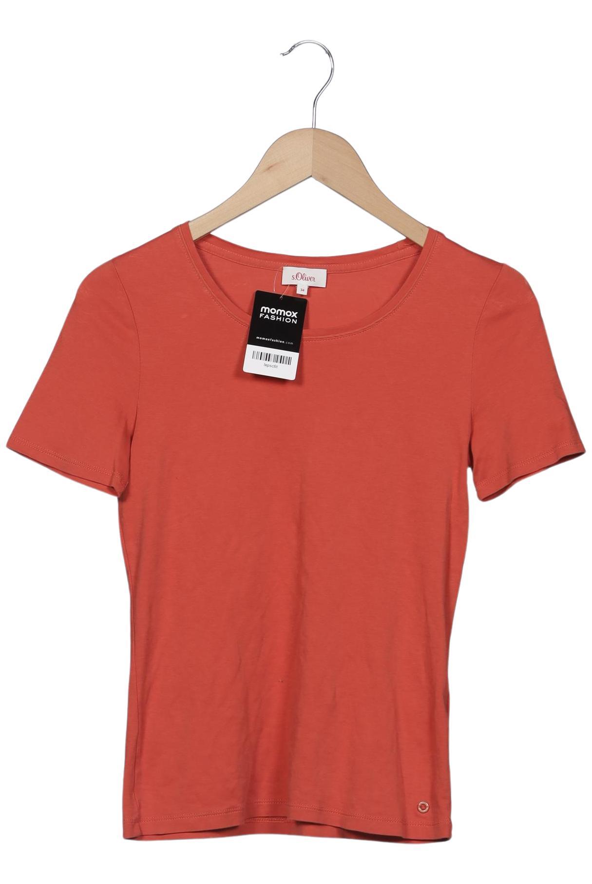 

s.Oliver Damen T-Shirt, rot, Gr. 34