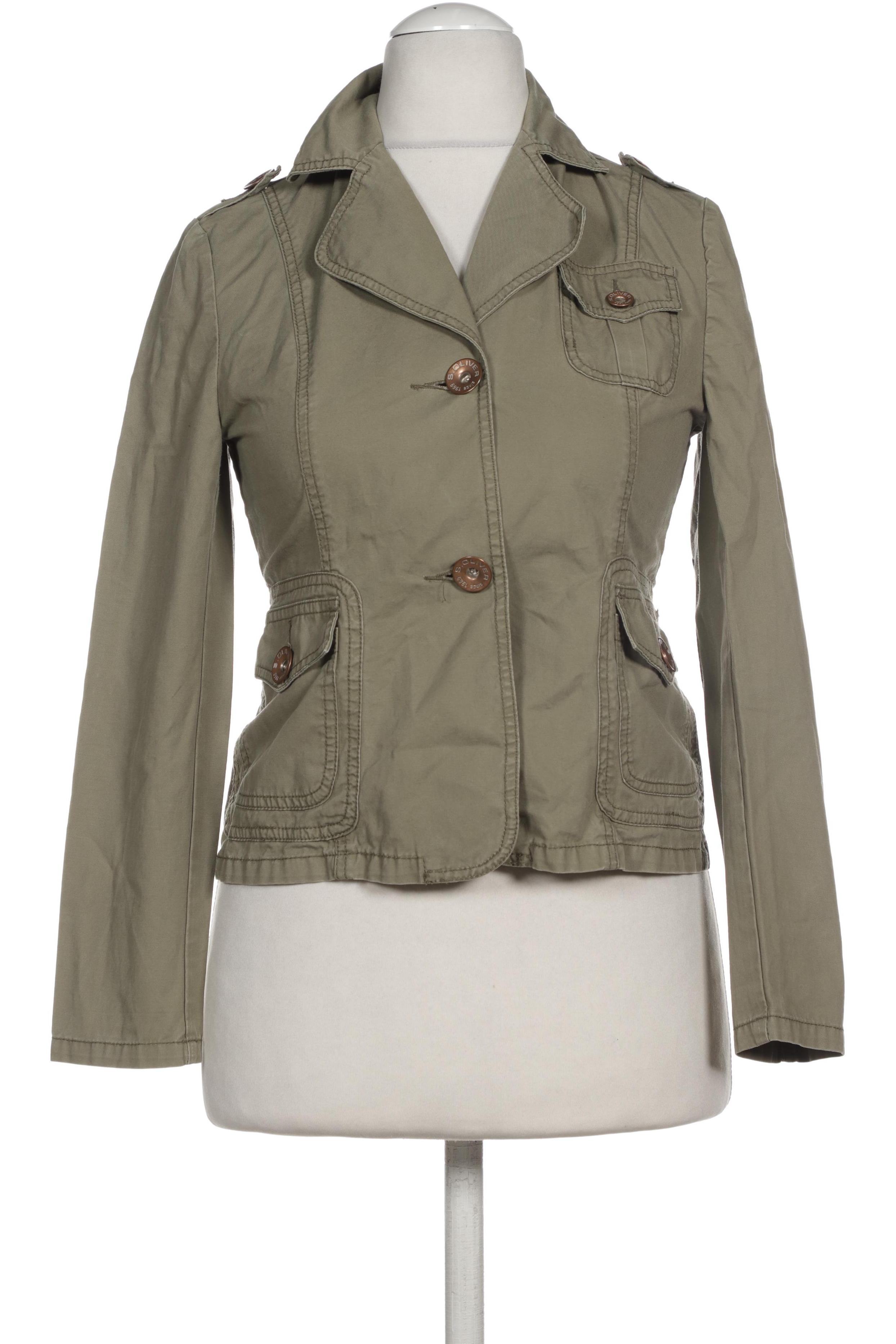 

s.Oliver Damen Blazer, grün, Gr. 38
