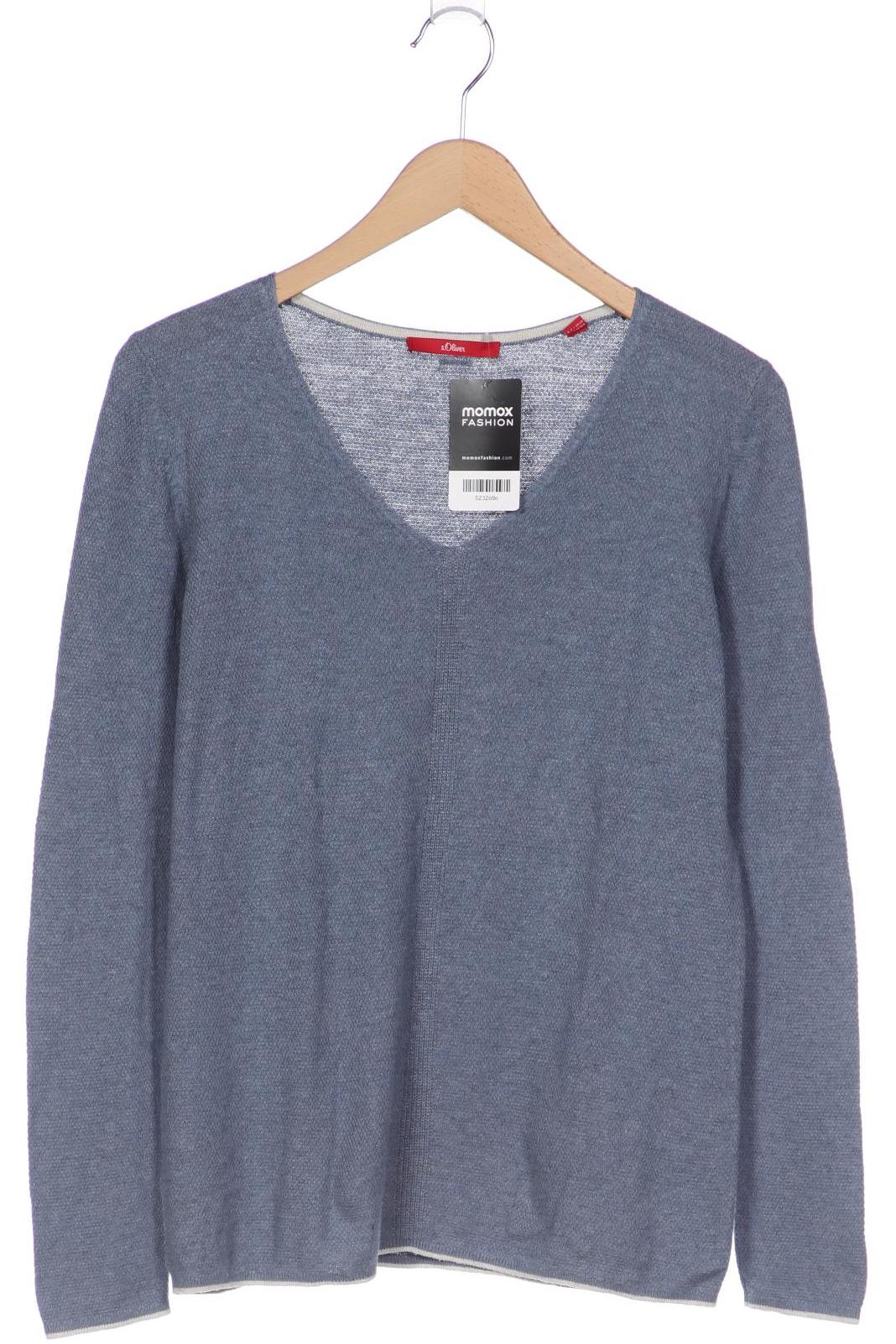 

s.Oliver Damen Pullover, blau