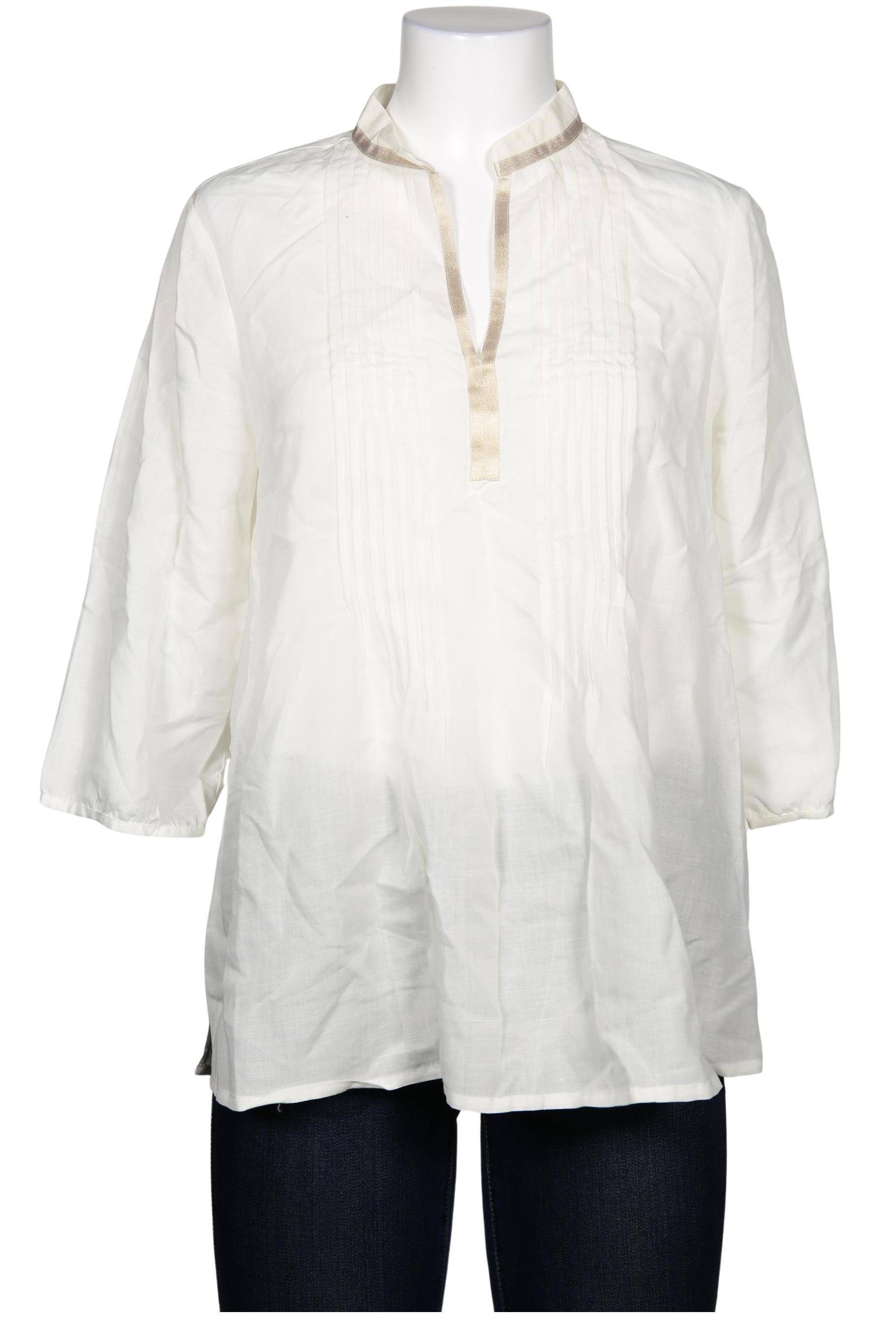 

s.Oliver Damen Bluse, cremeweiß, Gr. 40