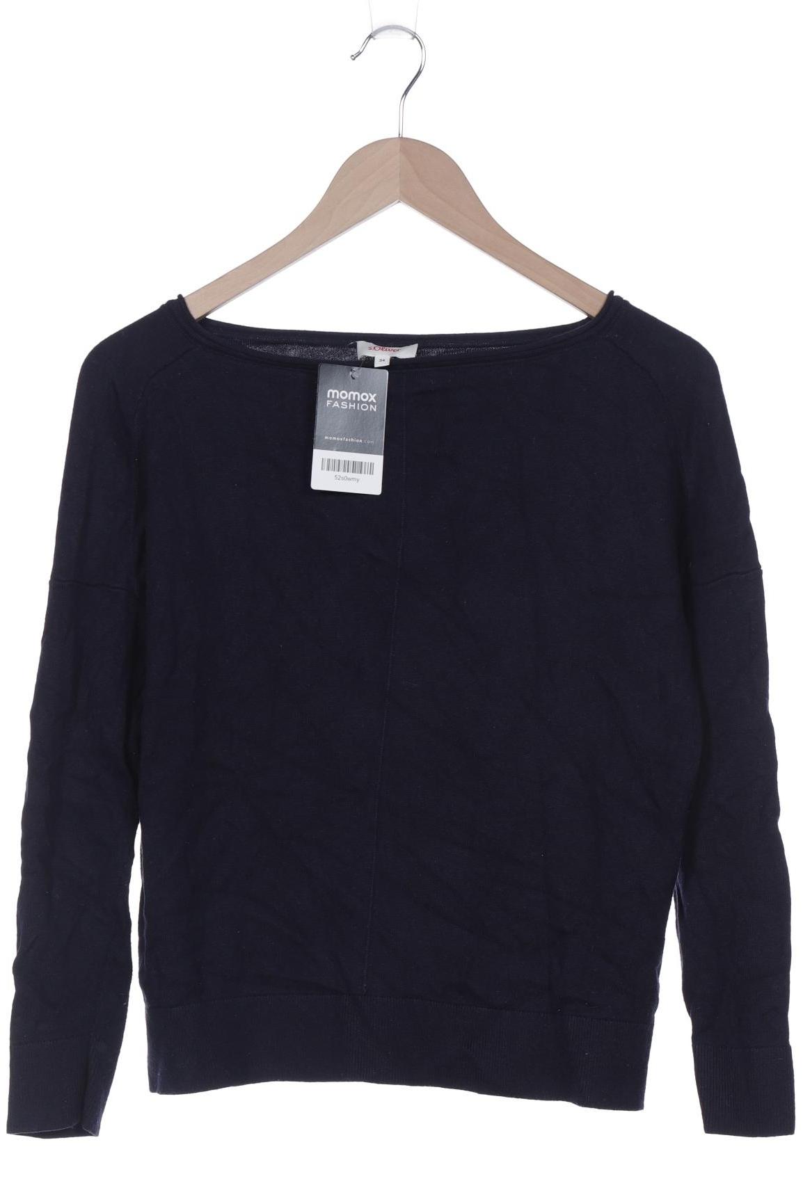

s.Oliver Damen Pullover, marineblau, Gr. 34