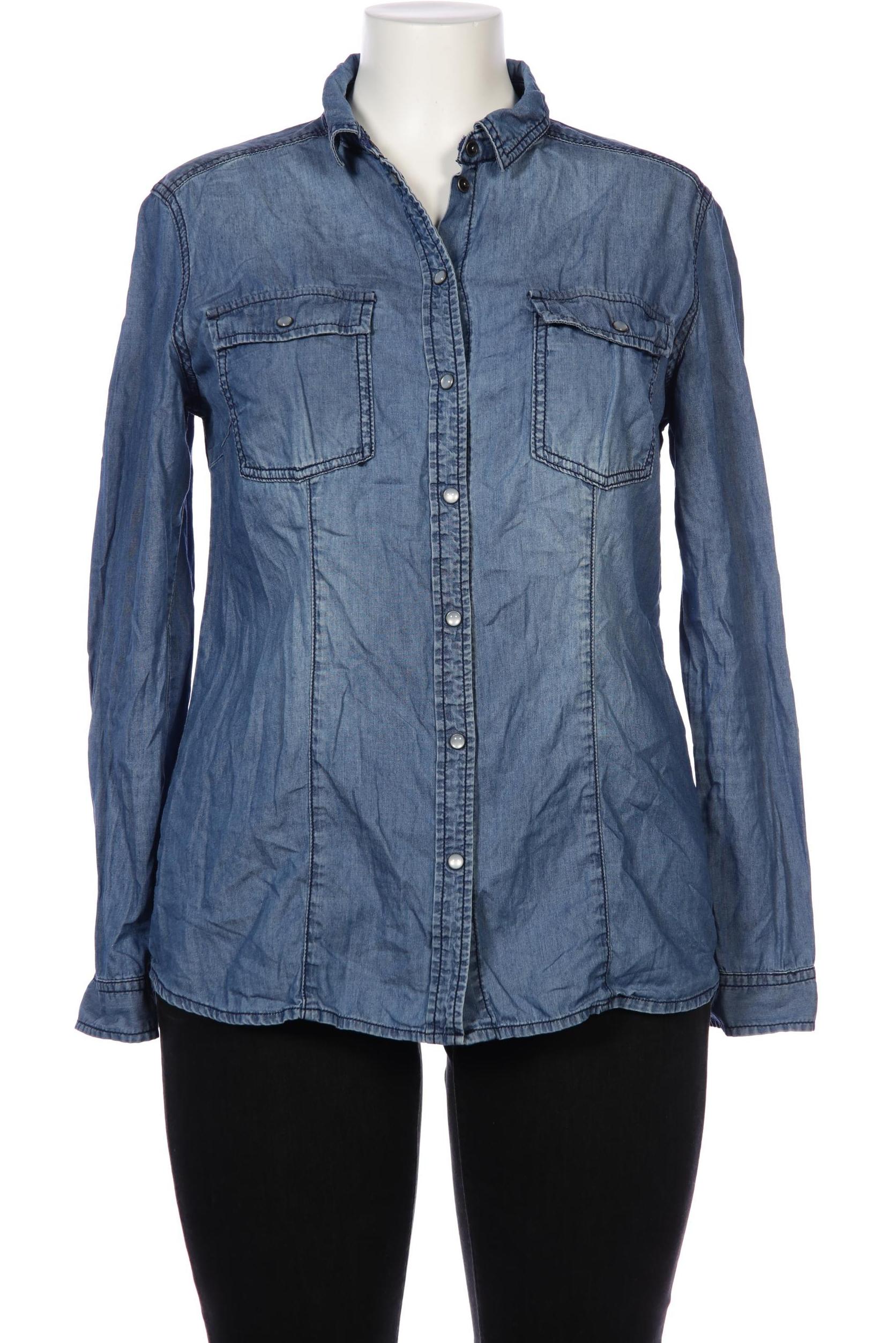 

s.Oliver Damen Bluse, blau, Gr. 42