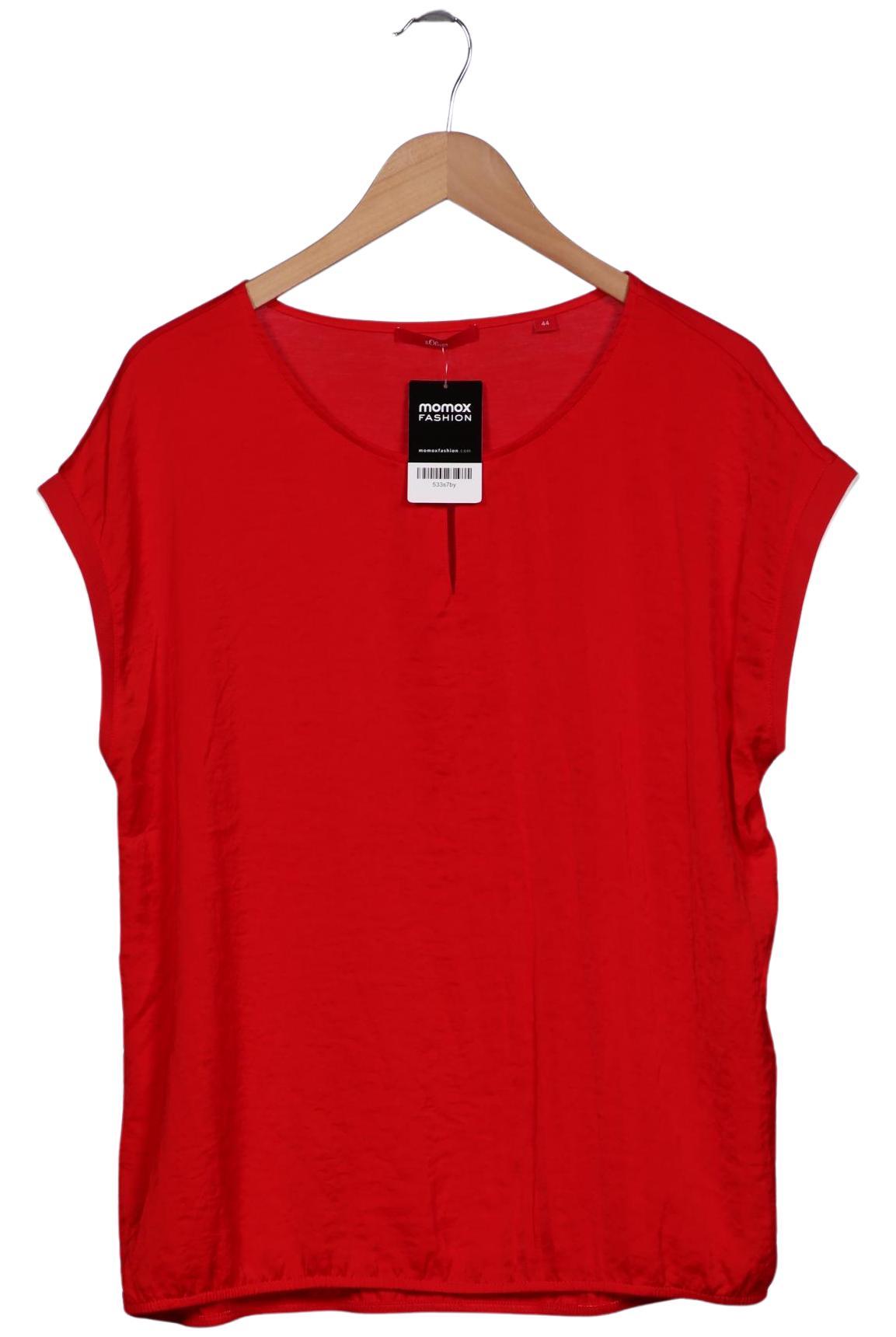 

s.Oliver Damen T-Shirt, rot, Gr. 44