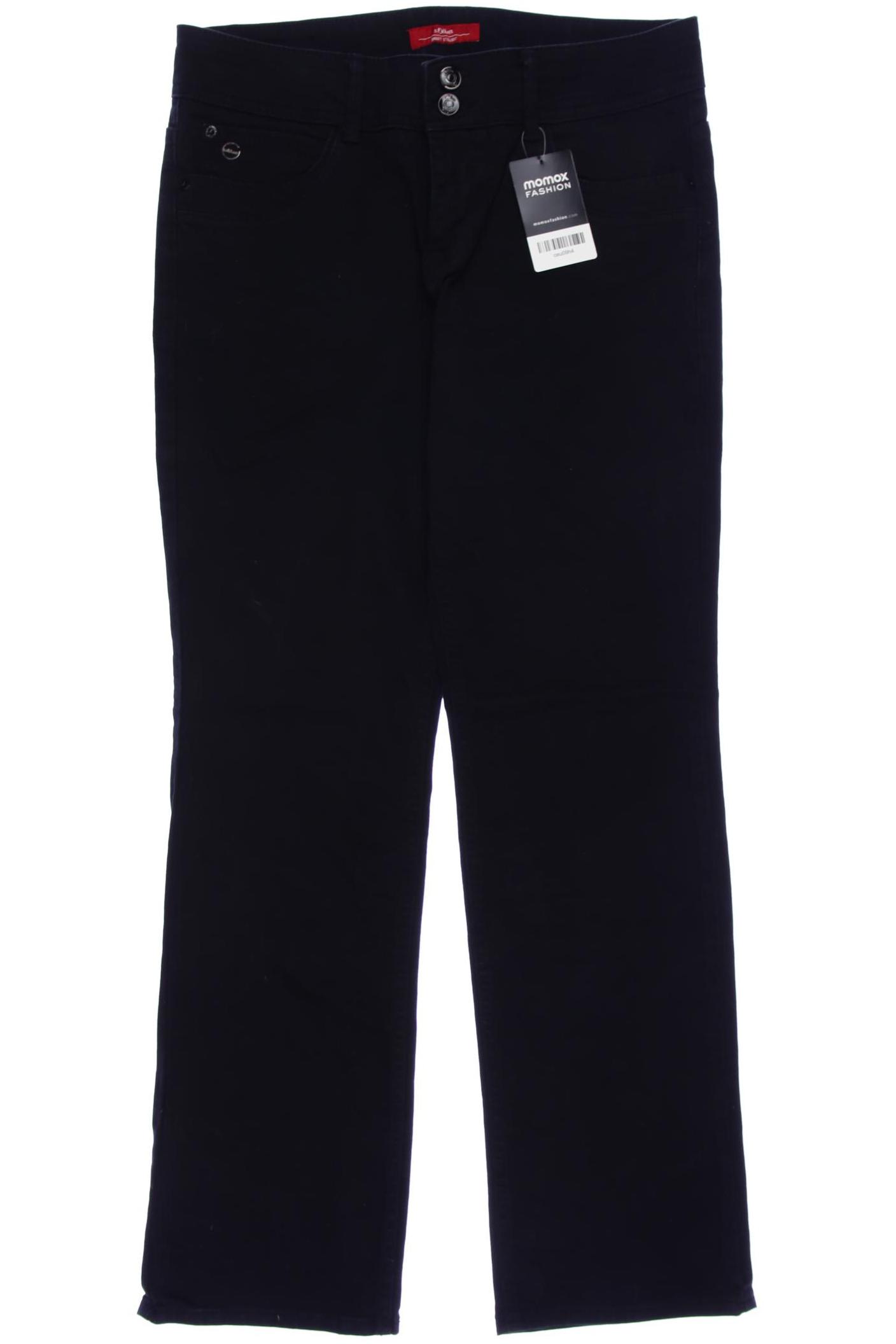 

s.Oliver Damen Jeans, schwarz, Gr. 40