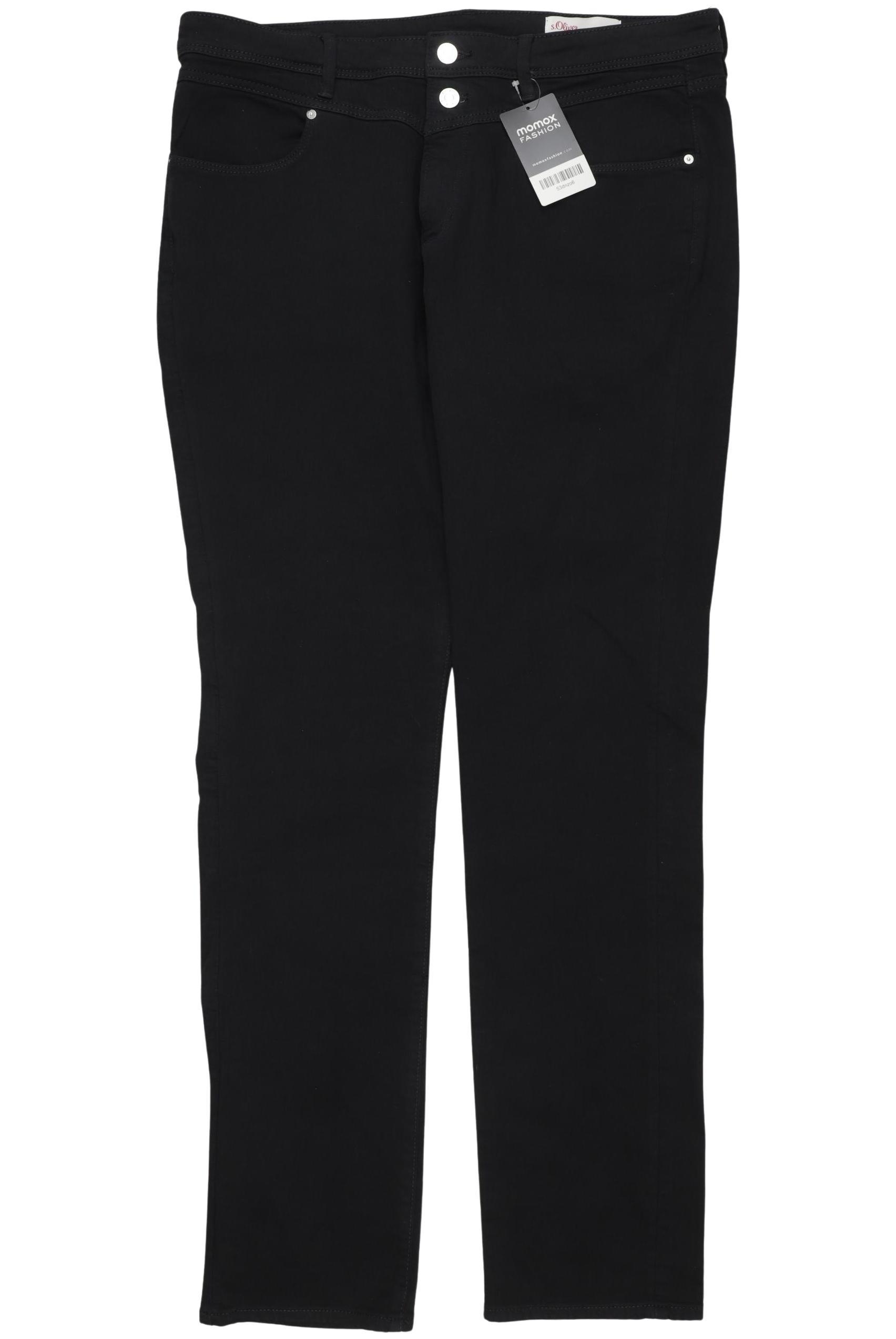 

s.Oliver Damen Jeans, schwarz, Gr. 42