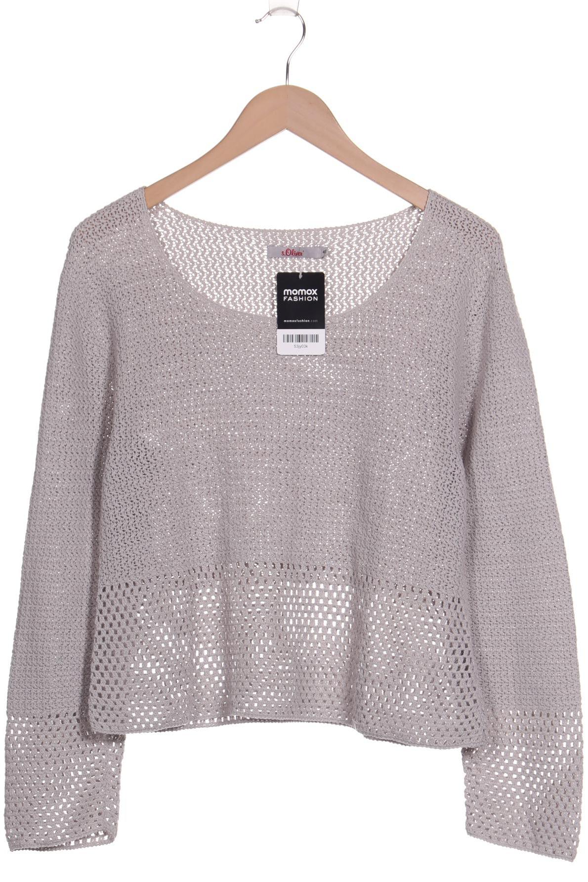 

s.Oliver Damen Pullover, grau, Gr. 40