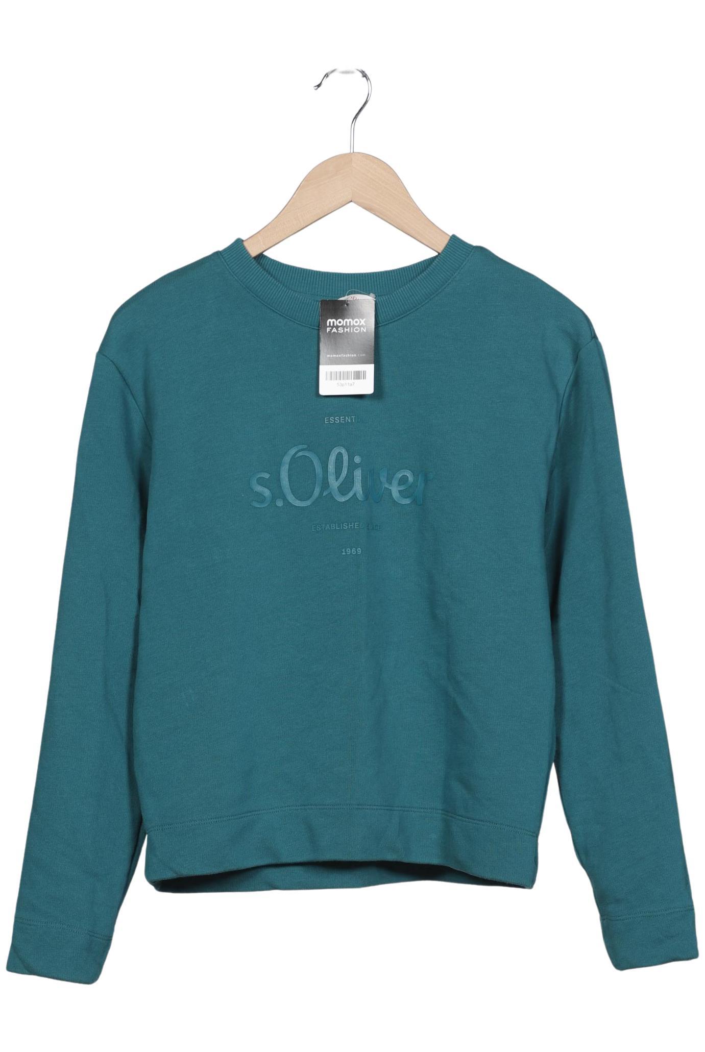 

s.Oliver Damen Sweatshirt, türkis, Gr. 38