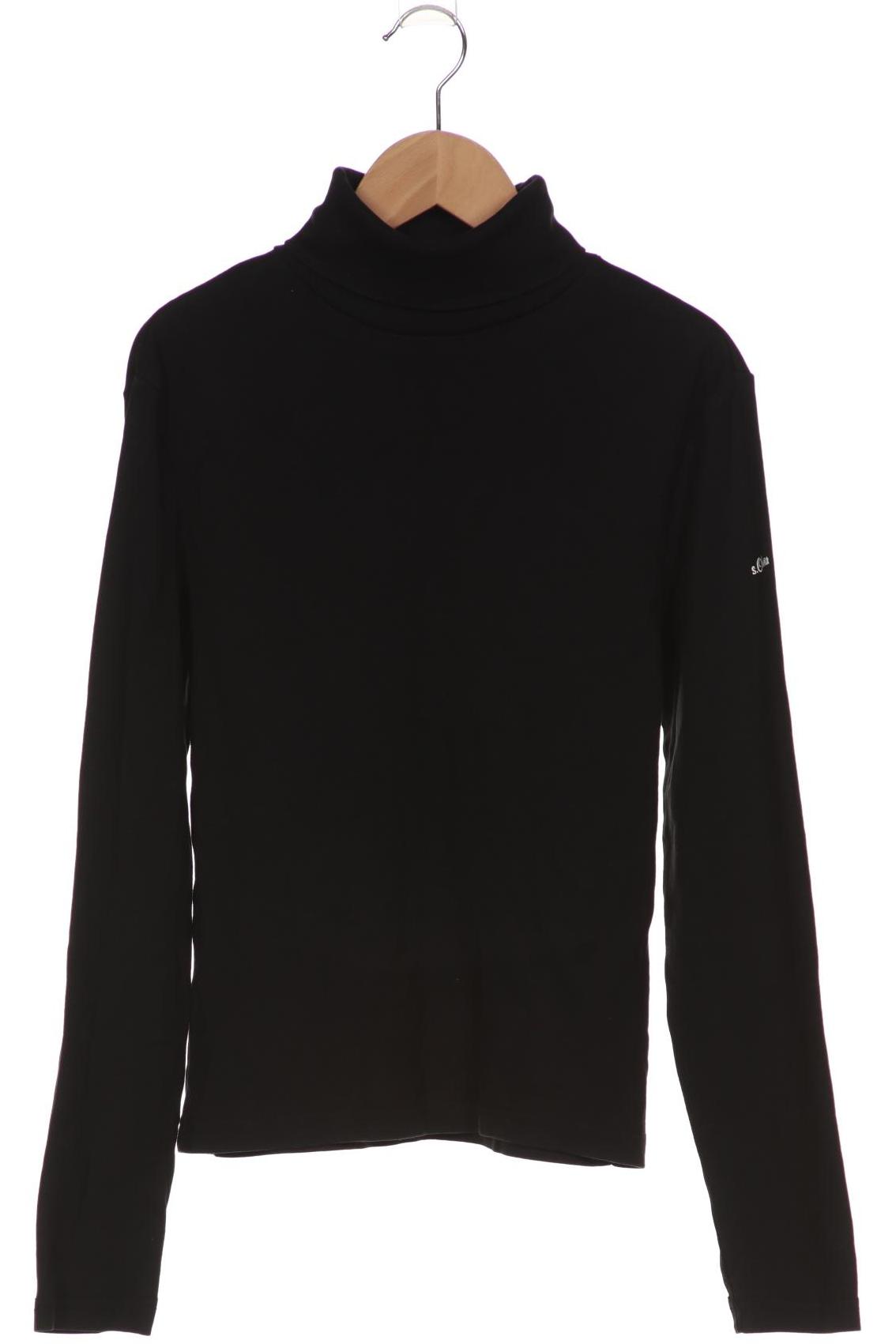 

s.Oliver Damen Langarmshirt, schwarz, Gr. 40