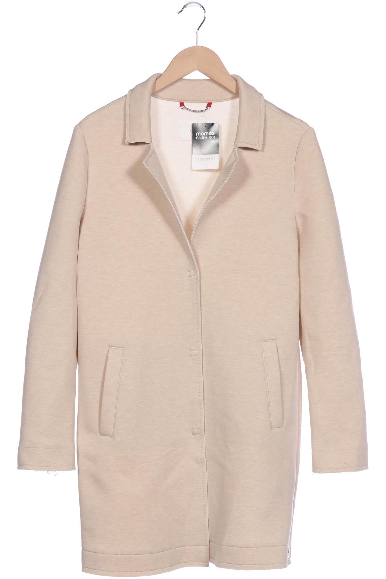 

s.Oliver Damen Mantel, beige, Gr. 36