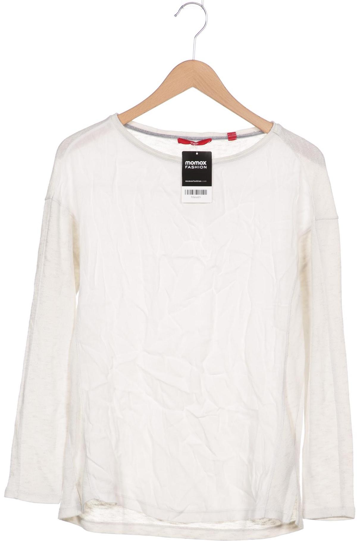 

s.Oliver Damen Langarmshirt, weiß