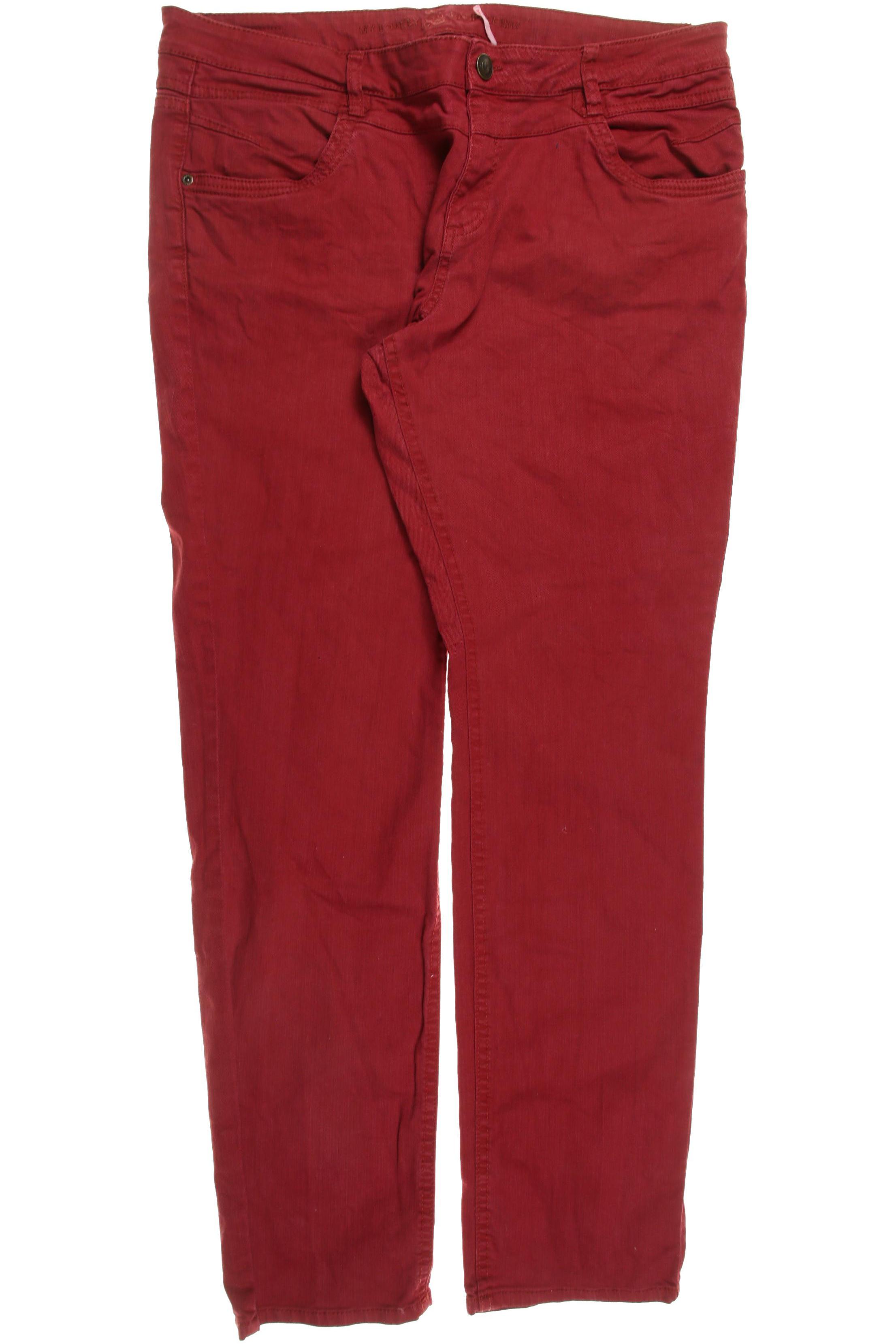 

s.Oliver Damen Jeans, bordeaux, Gr. 44