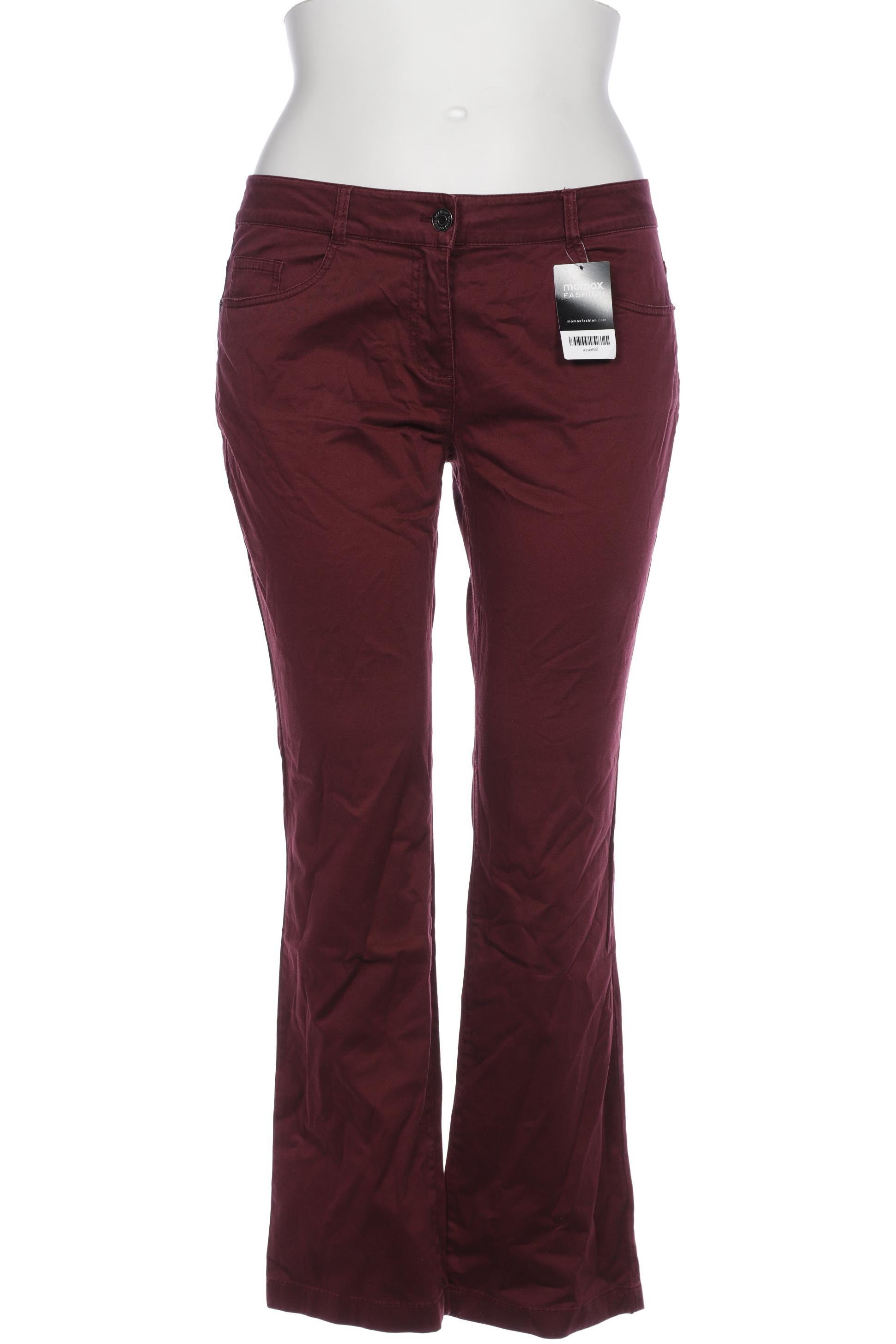 

s.Oliver Damen Stoffhose, bordeaux, Gr. 46