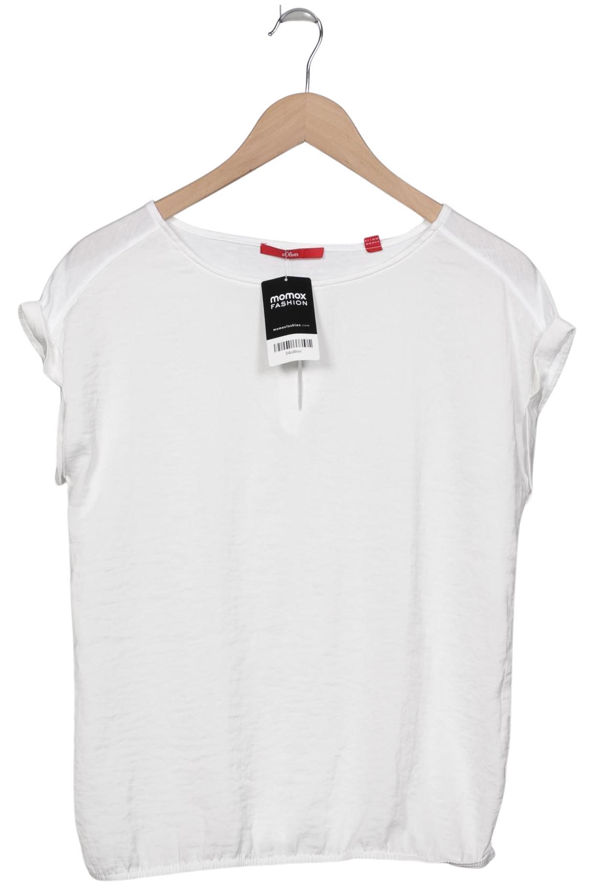 

s.Oliver Damen T-Shirt, weiß, Gr. 34