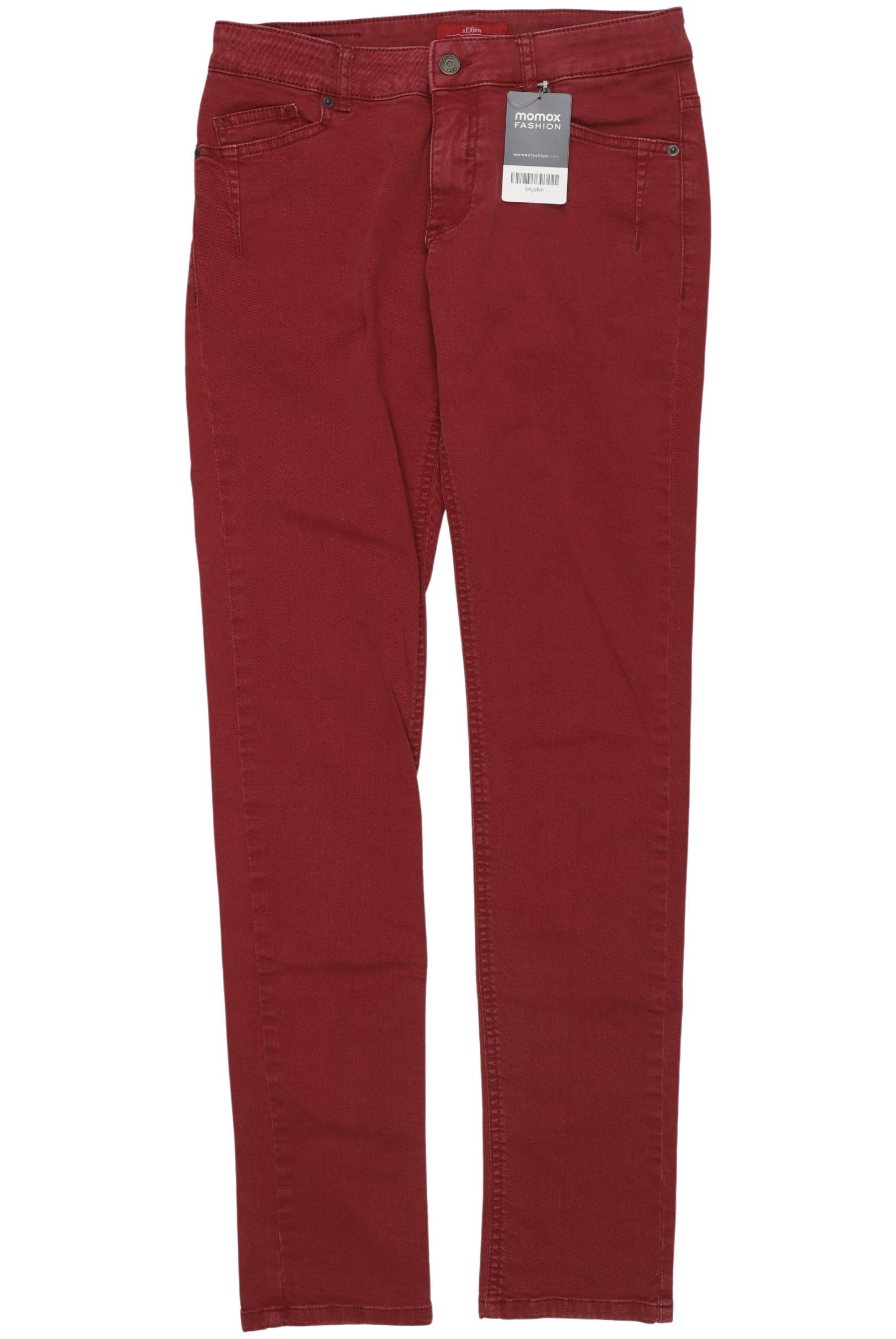 

s.Oliver Damen Jeans, rot, Gr. 34