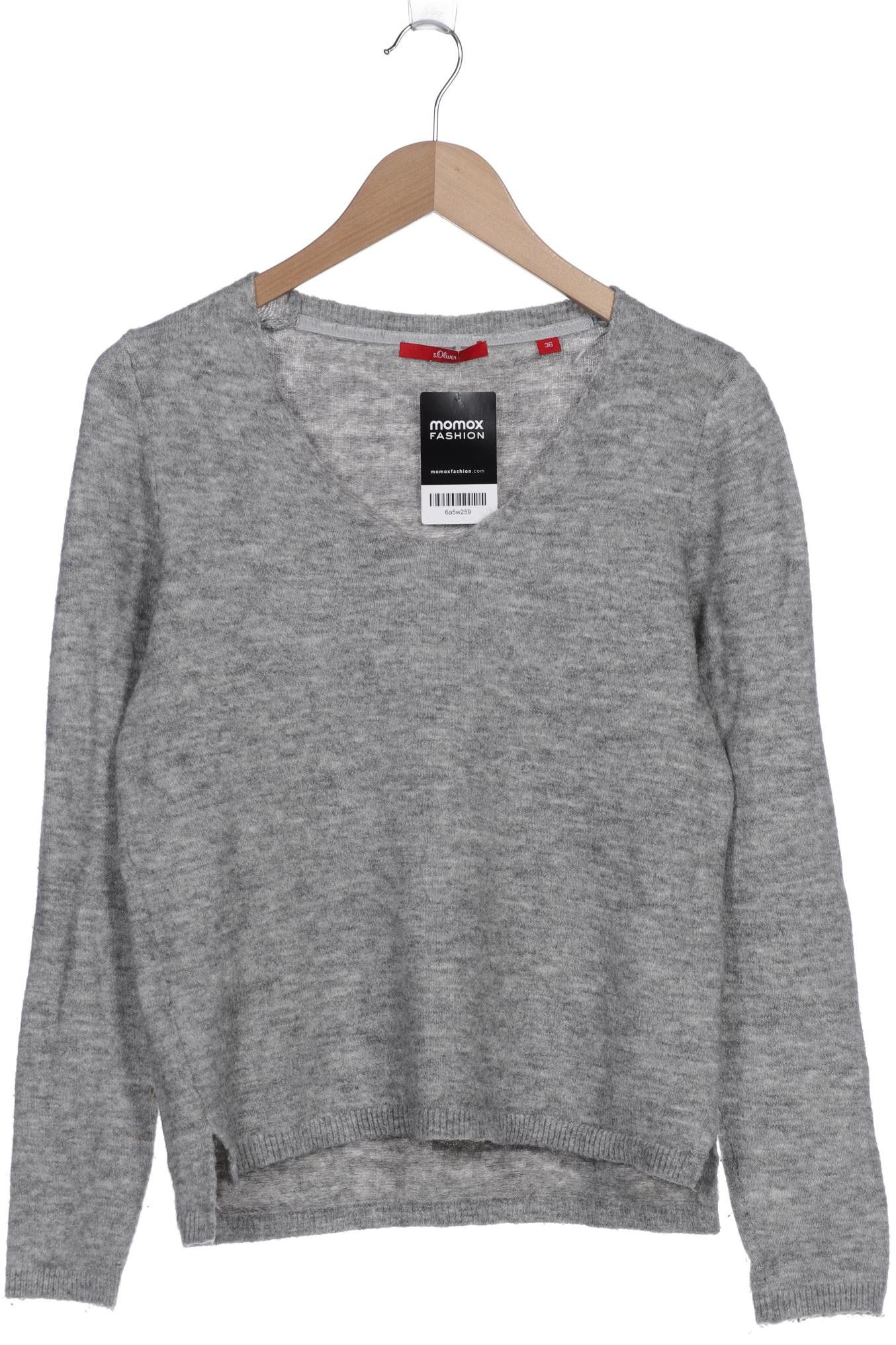 

s.Oliver Damen Pullover, grau, Gr. 36