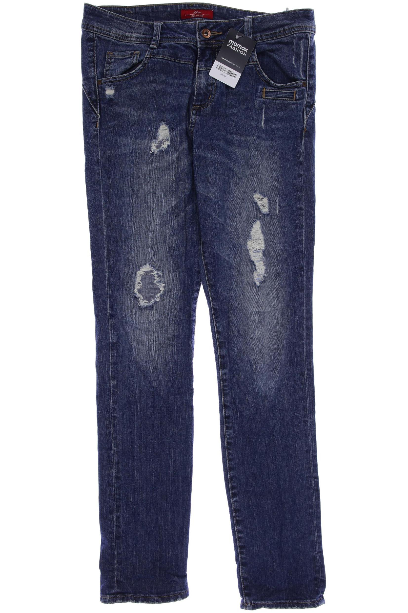 

s.Oliver Damen Jeans, blau