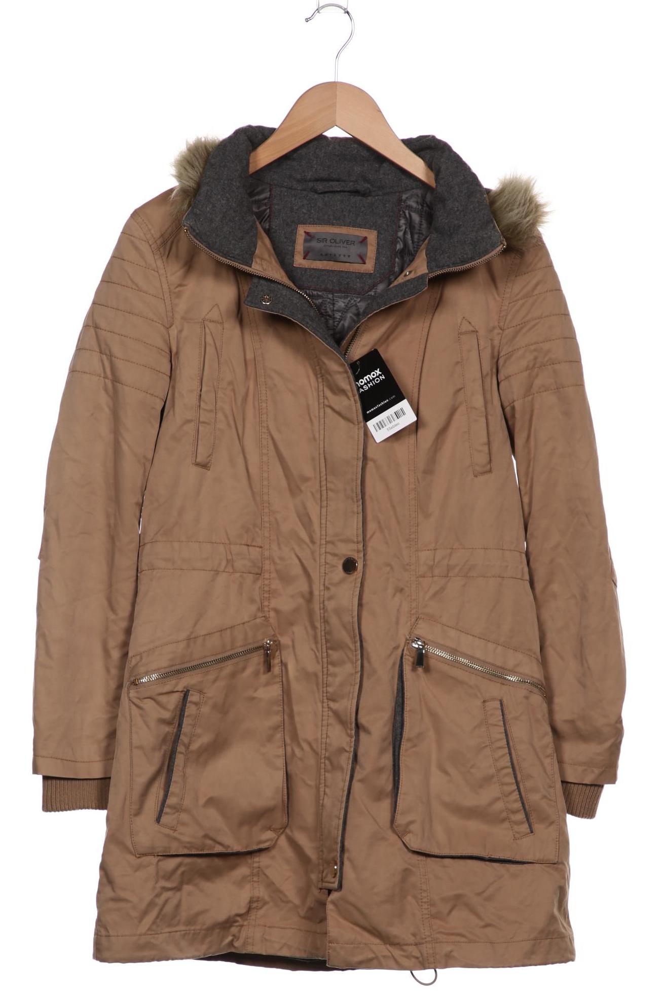 

s.Oliver Damen Mantel, beige, Gr. 36