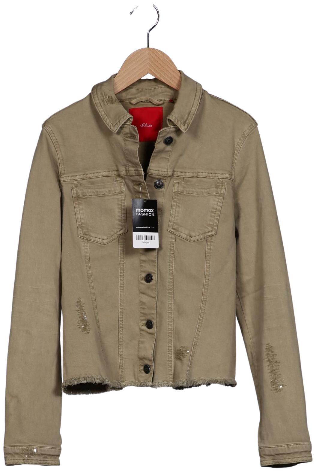

s.Oliver Damen Jacke, grün, Gr. 34