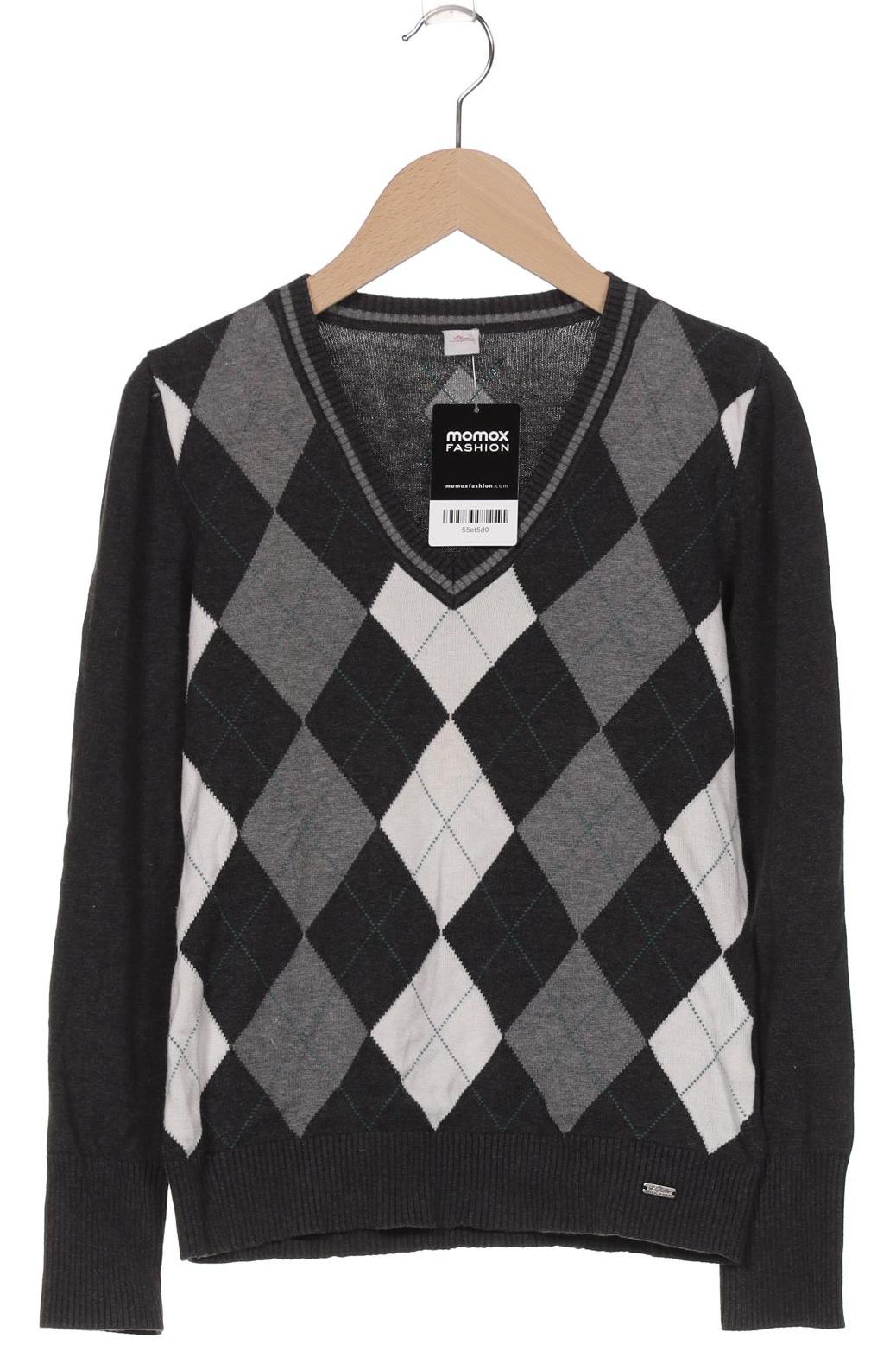 

s.Oliver Damen Pullover, grau, Gr. 34