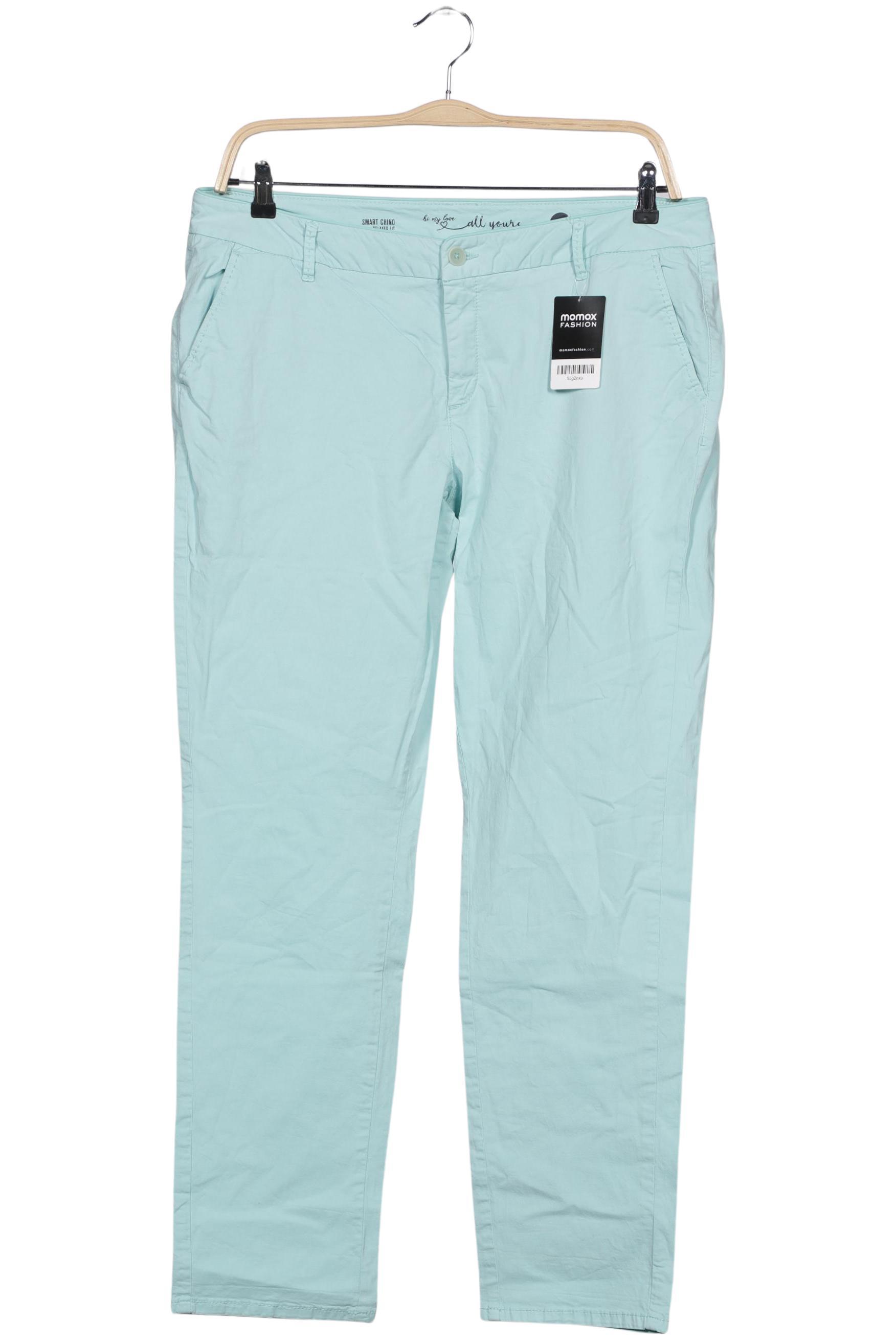 

s.Oliver Damen Stoffhose, türkis, Gr. 44