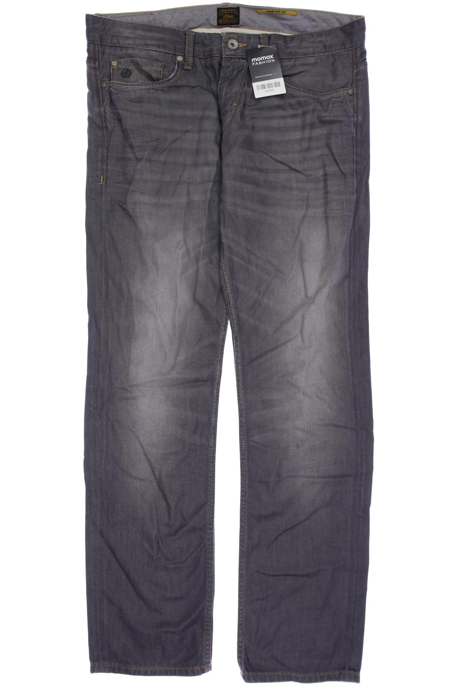 

s.Oliver Damen Jeans, grau, Gr. 34