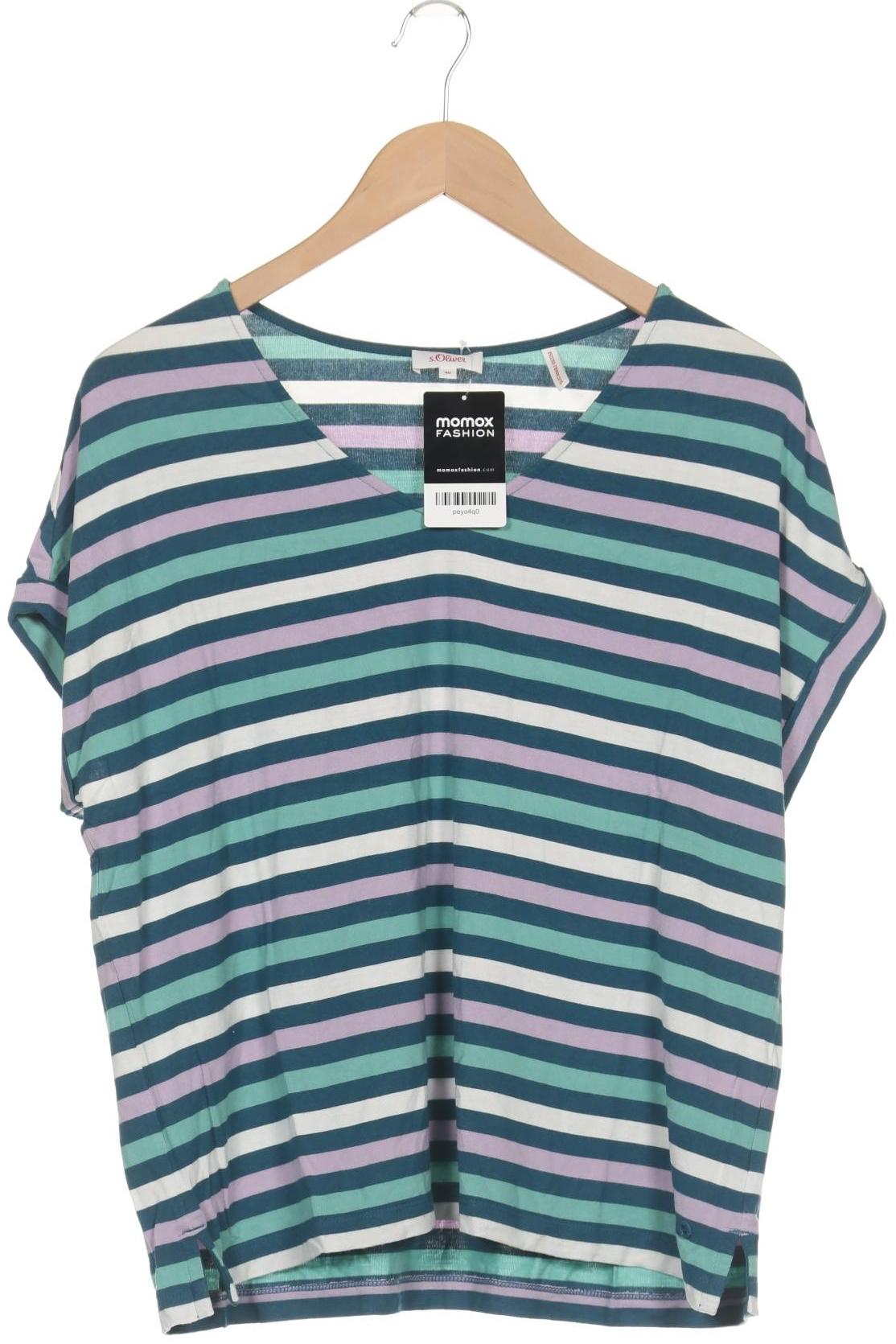 

s.Oliver Damen T-Shirt, türkis, Gr. 40