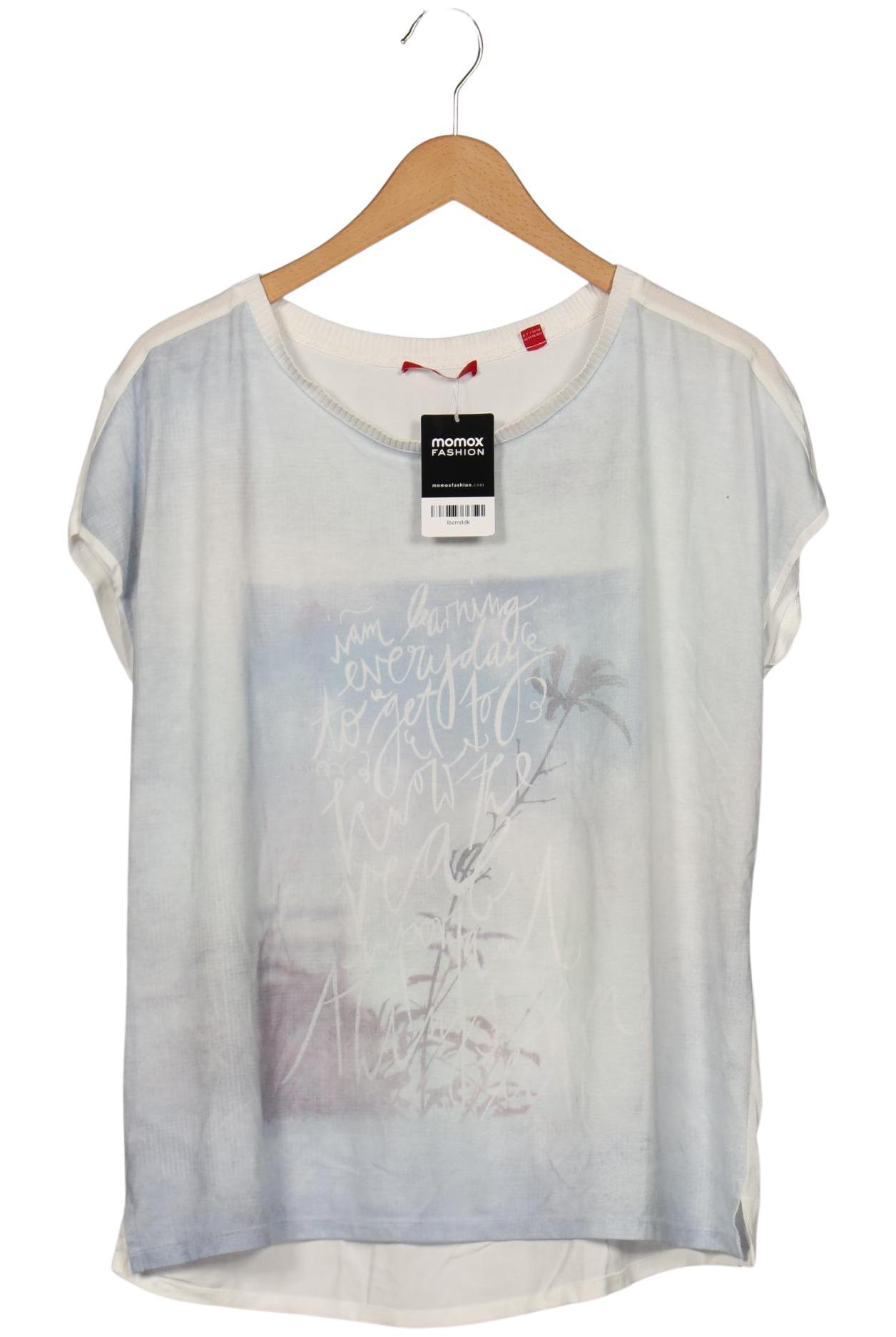 

s.Oliver Damen T-Shirt, weiß, Gr. 42