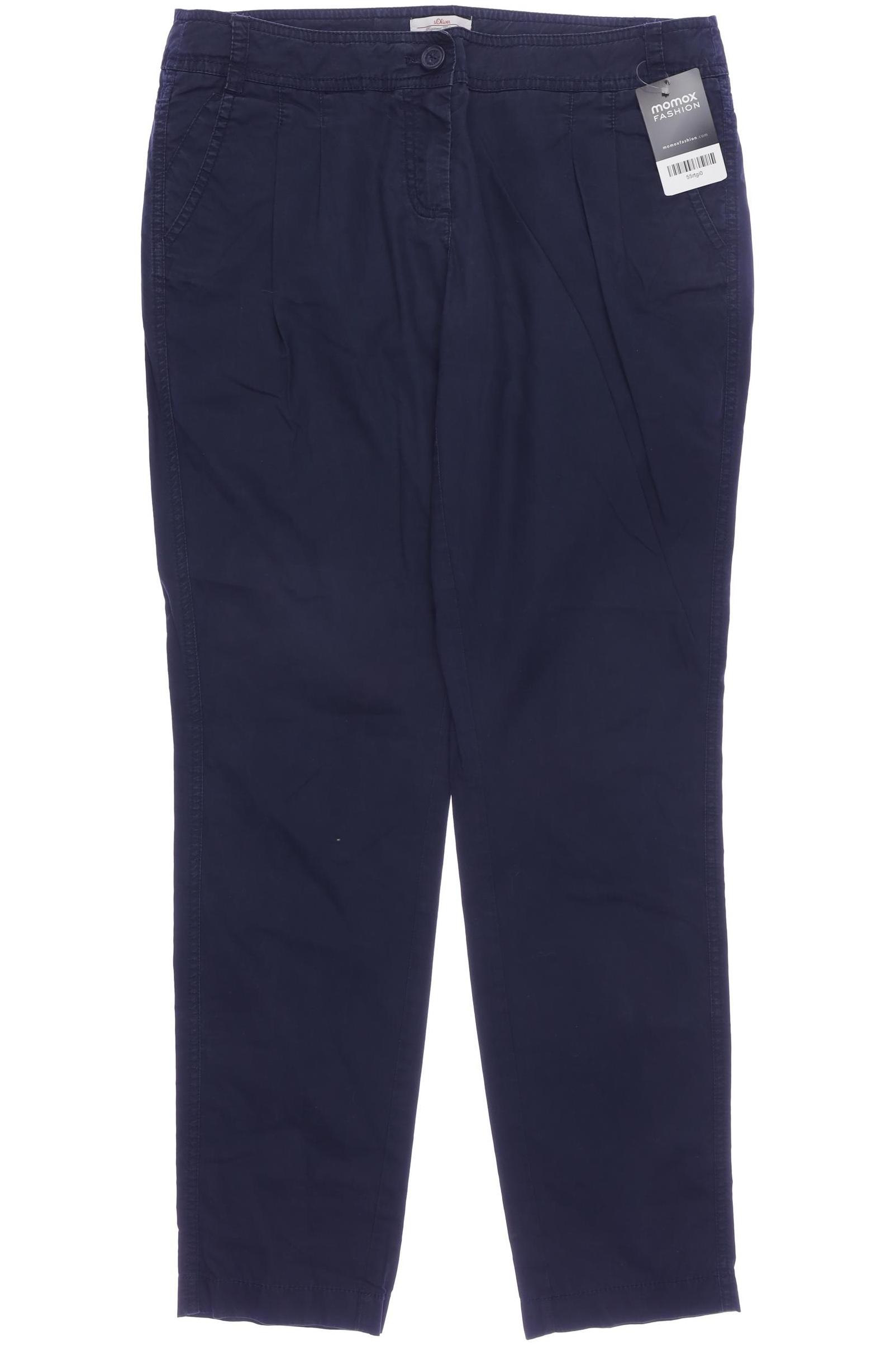 

s.Oliver Damen Stoffhose, marineblau, Gr. 38