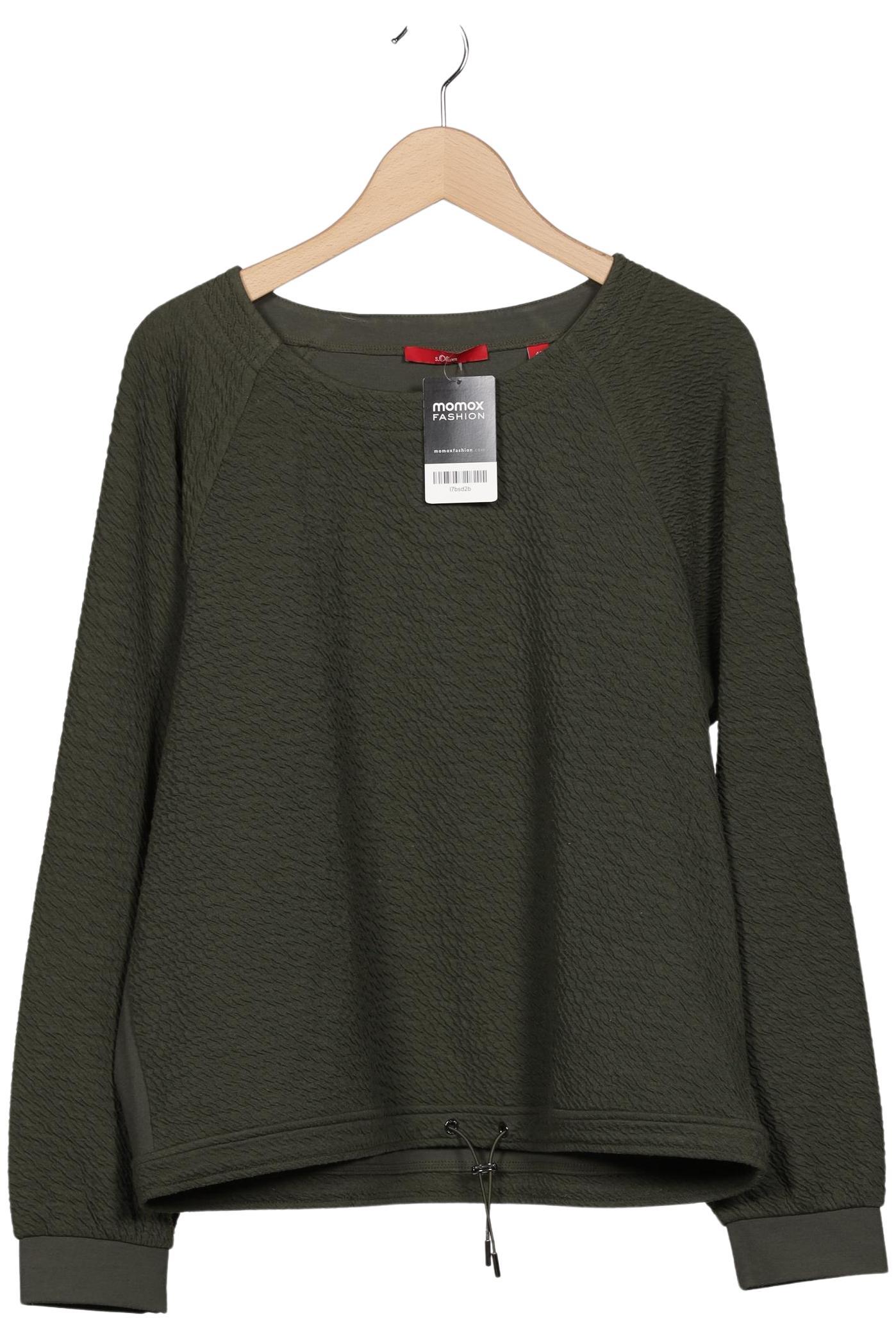 

s.Oliver Damen Sweatshirt, grün, Gr. 42