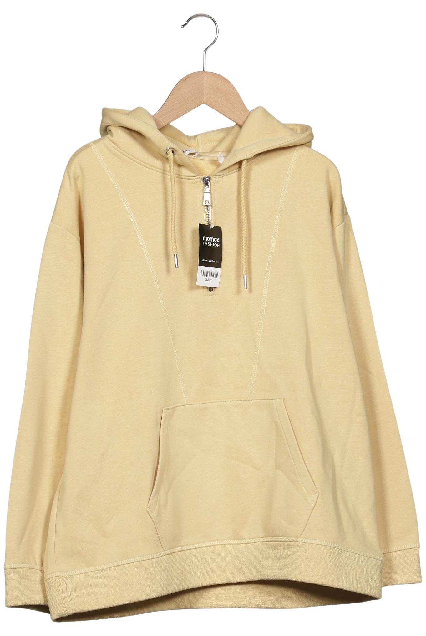 

s.Oliver Damen Kapuzenpullover, gelb, Gr. 38