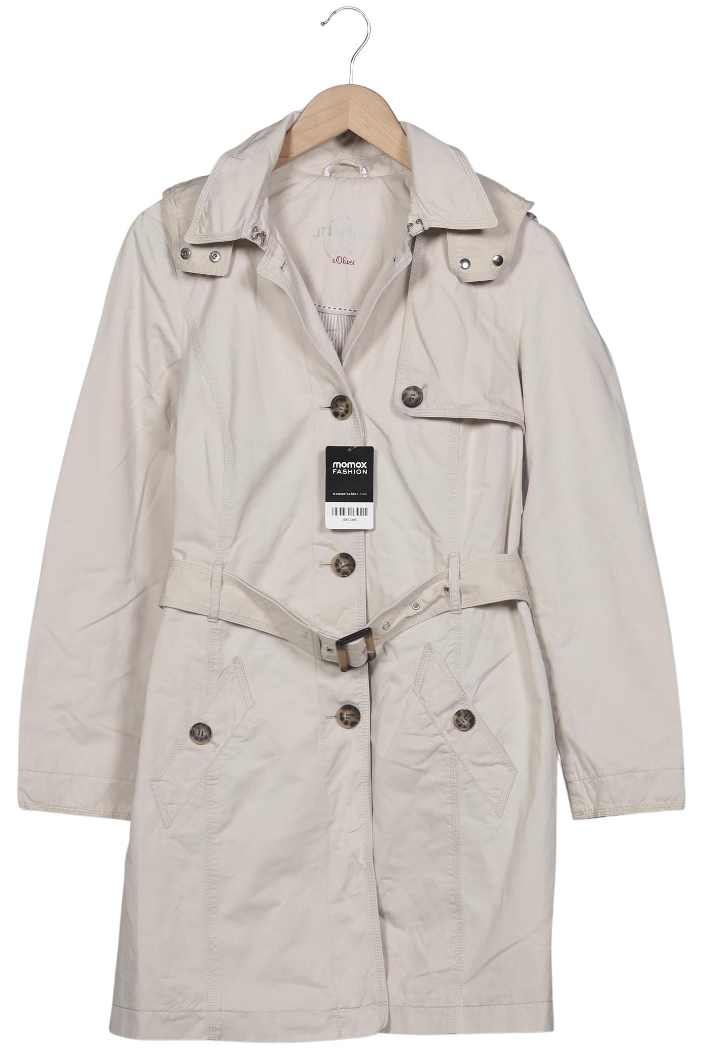 

s.Oliver Damen Mantel, beige, Gr. 40
