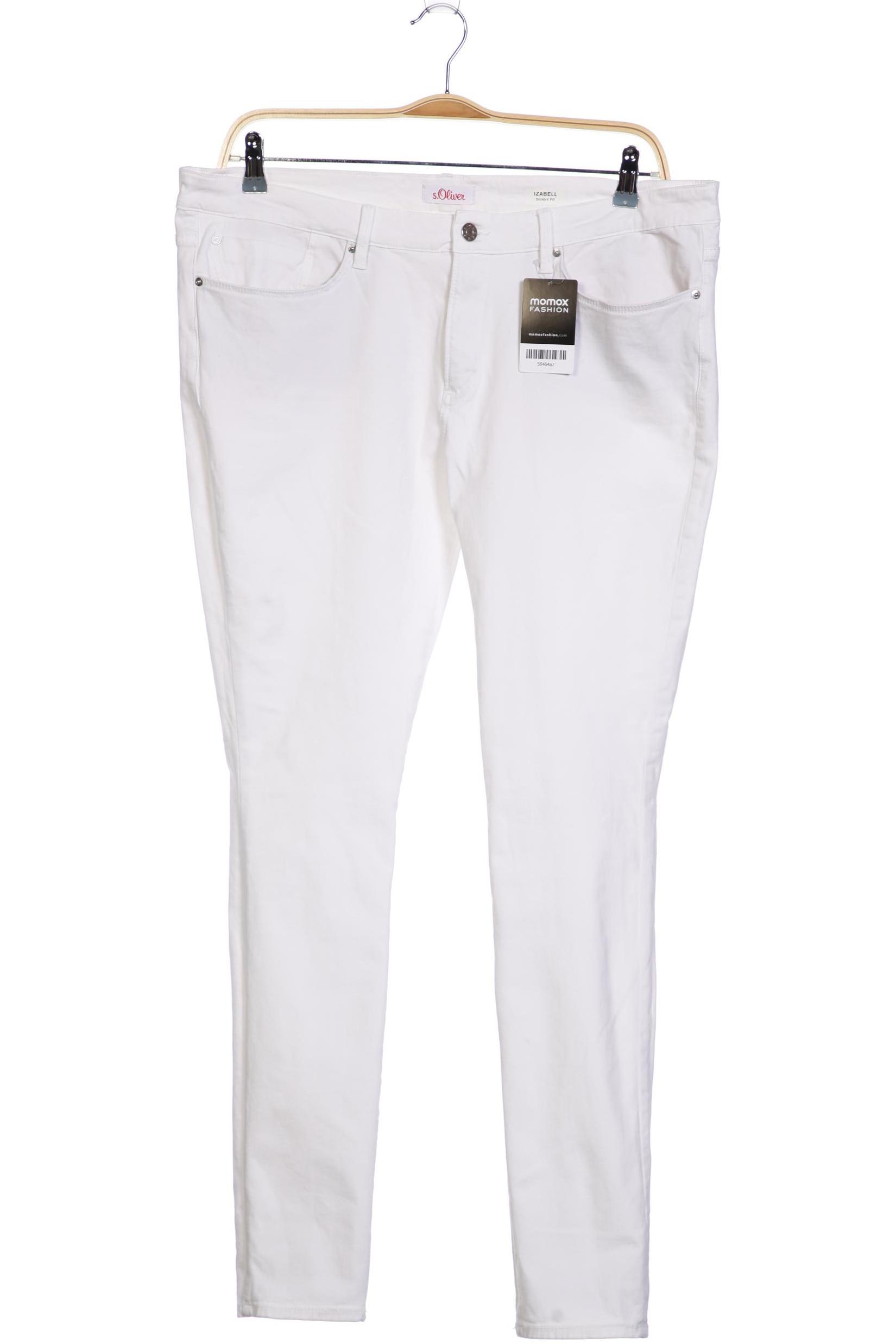 

s.Oliver Damen Jeans, weiß, Gr. 46