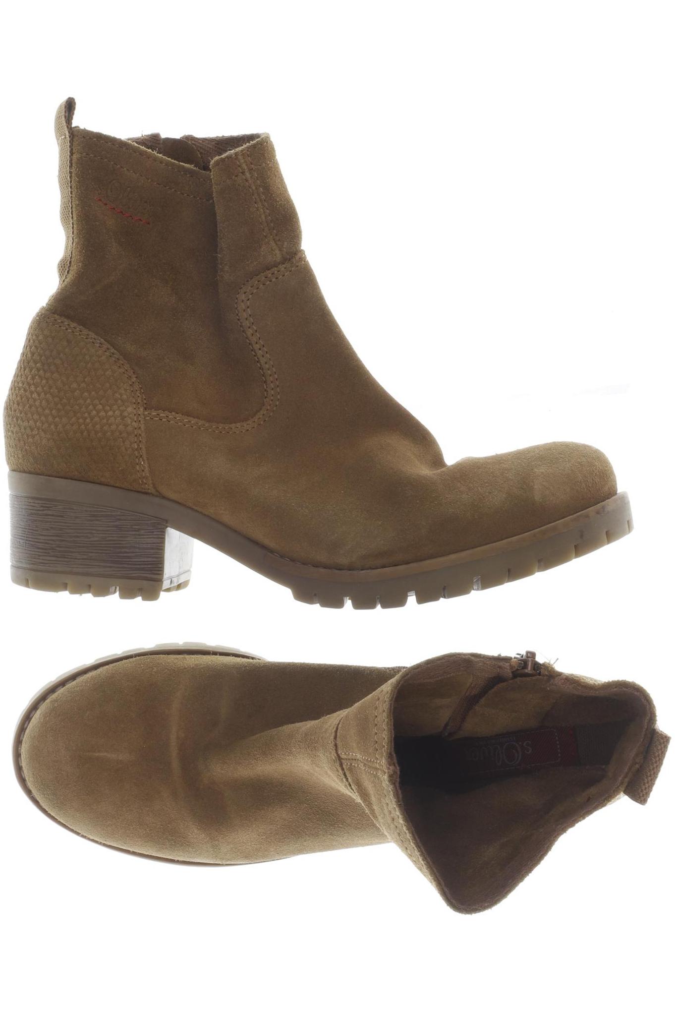 

s.Oliver Damen Stiefelette, braun, Gr. 38