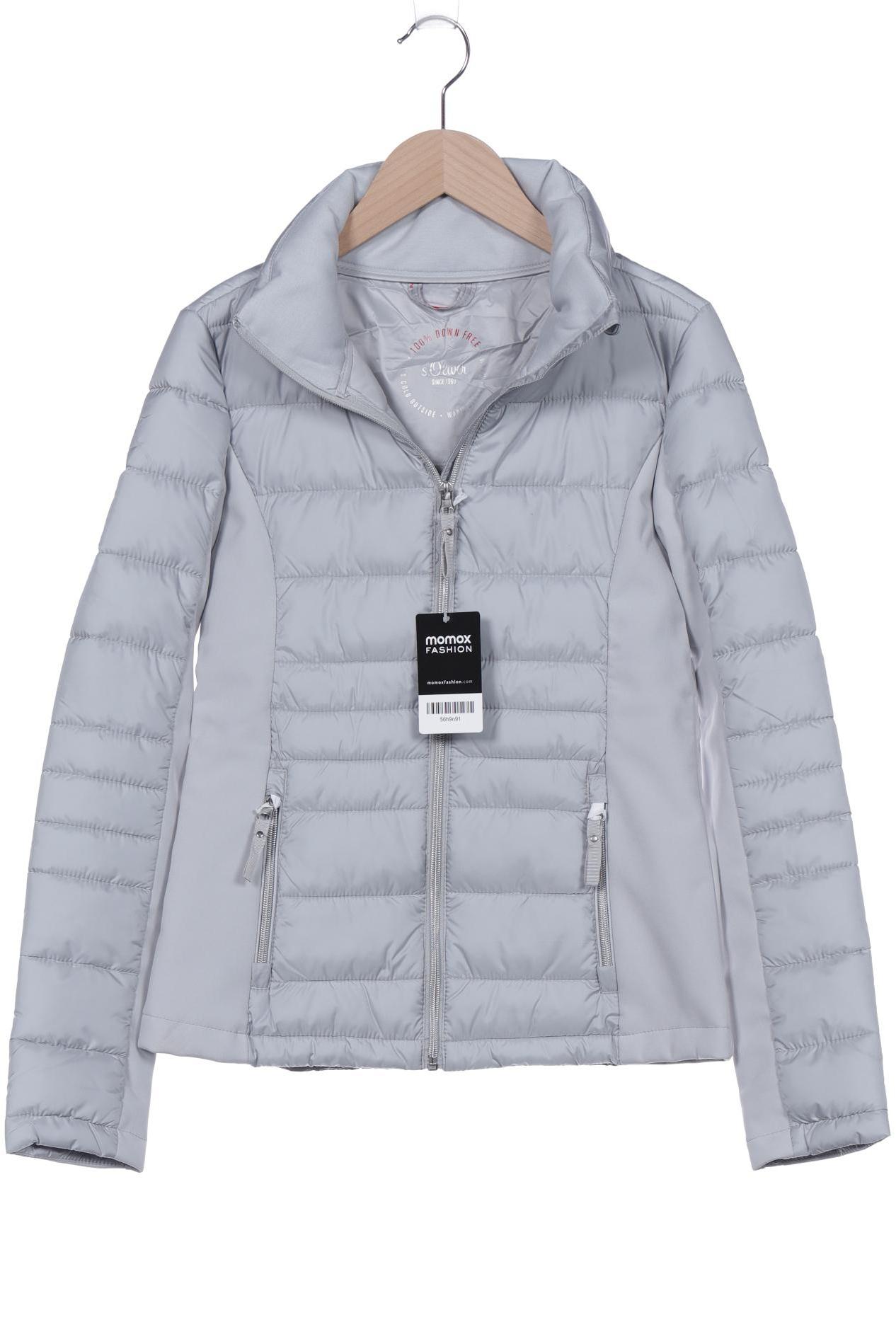 

s.Oliver Damen Jacke, grau, Gr. 32