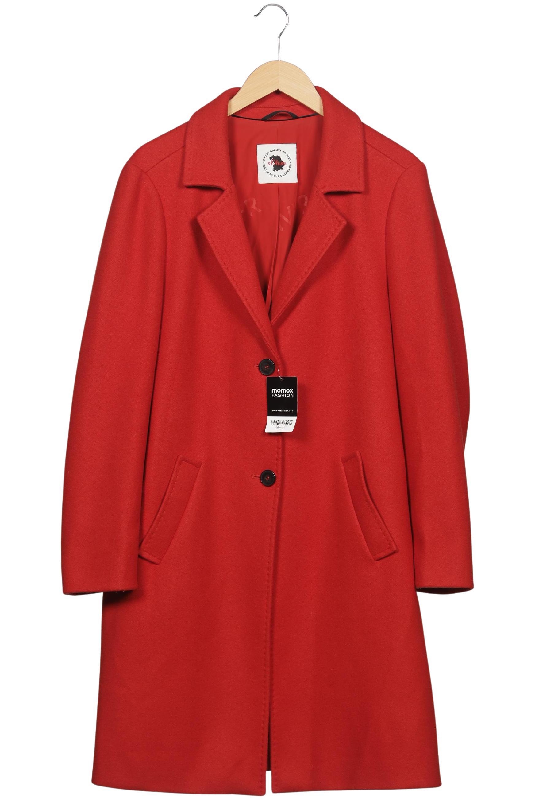 

s.Oliver Damen Mantel, rot, Gr. 42